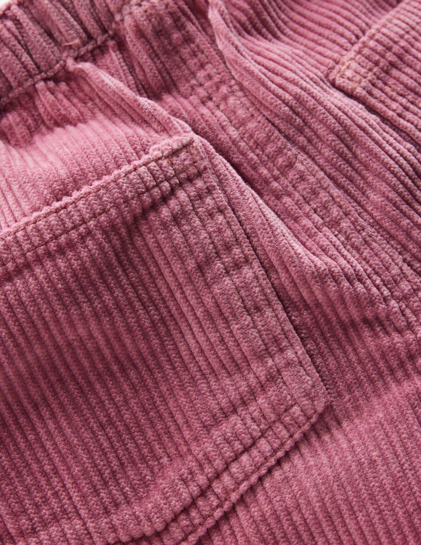Draw Cord Trousers-Pink Heather
