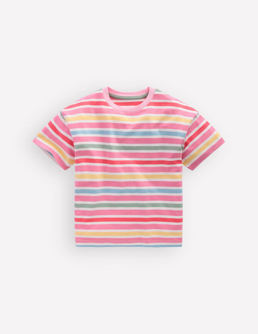 Easy Breton T-shirt-Multi Stripe