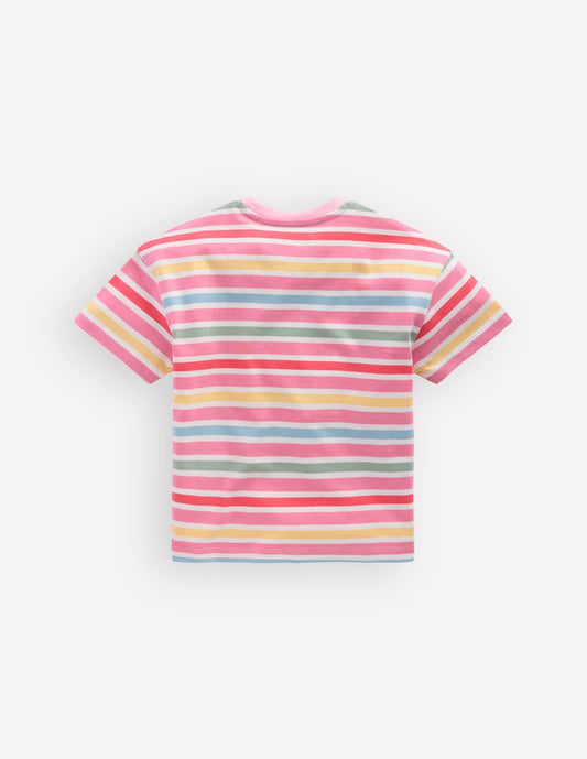 Easy Breton T-shirt-Multi Stripe