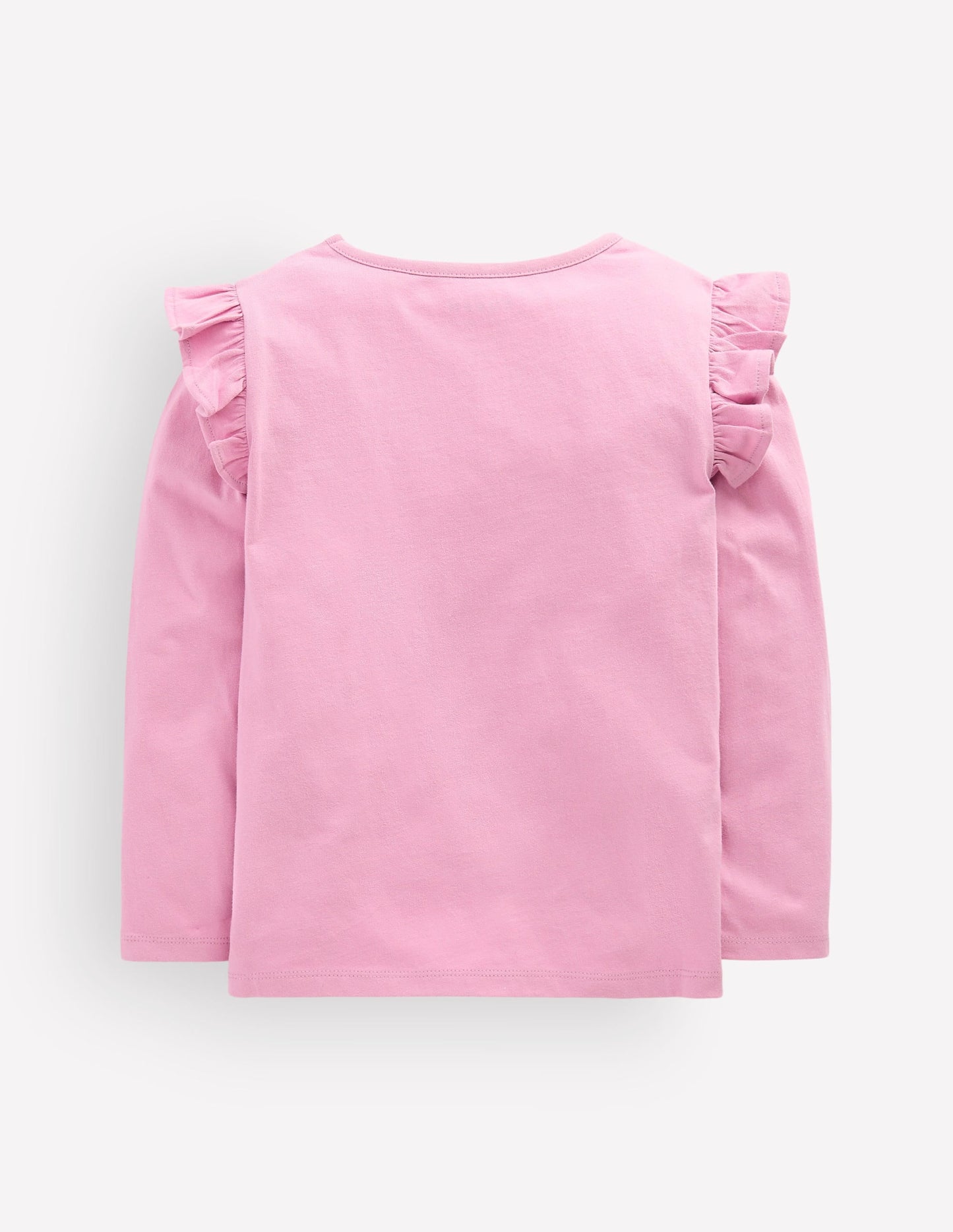 Long Sleeve Superstitch Tee-Soft Lavender Dogs