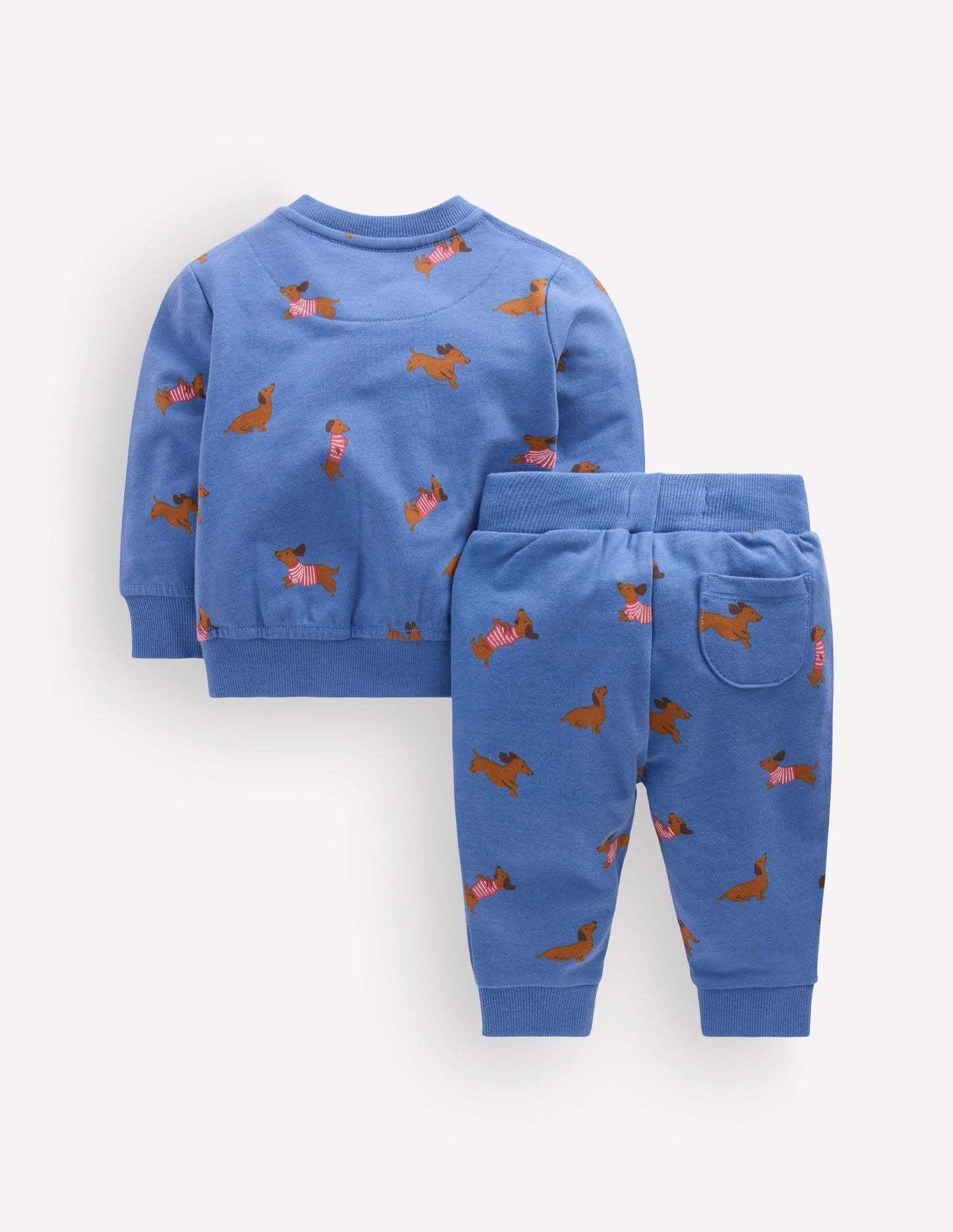 Sweatshirt Play Set-Blue Sausage Dogs
