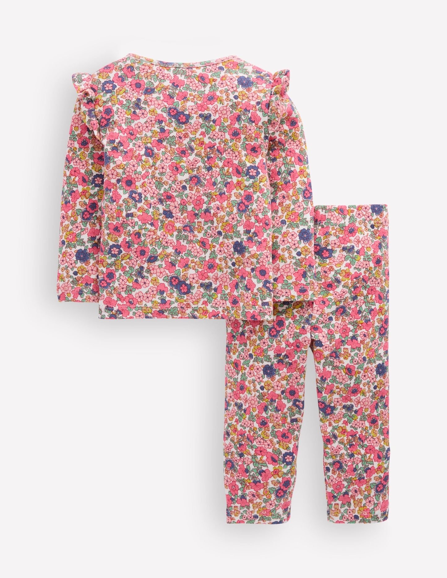 Cotton Pointelle Set-Multi Ditsy Floral