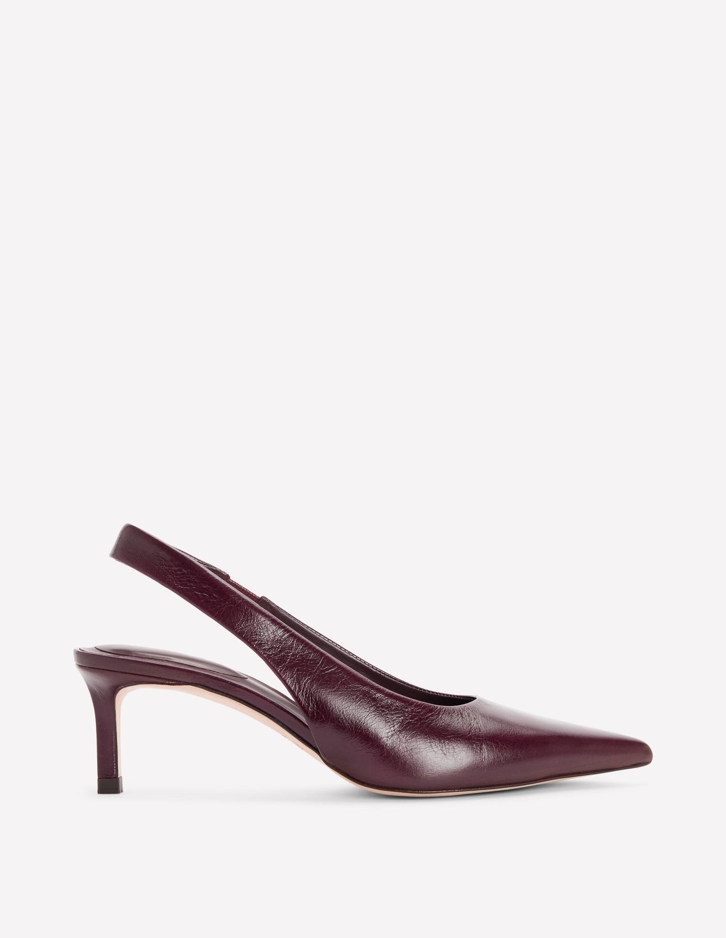 Hope Slingback Heels-Wine