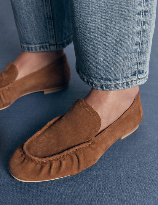 Dinah Everyday Flexi Loafers-Raw Umber