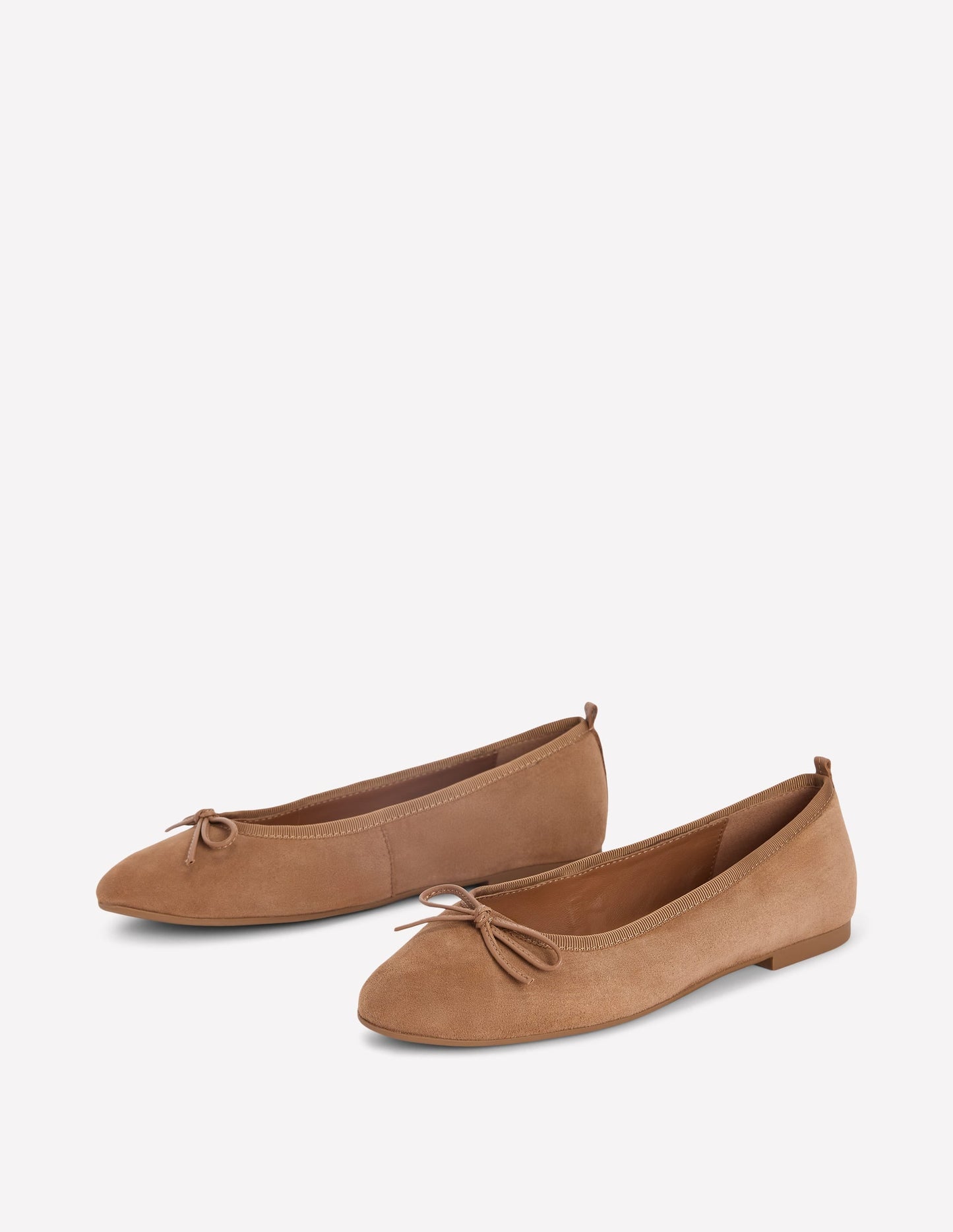 Patti Round Toe Ballet Flats-Ginger Snap