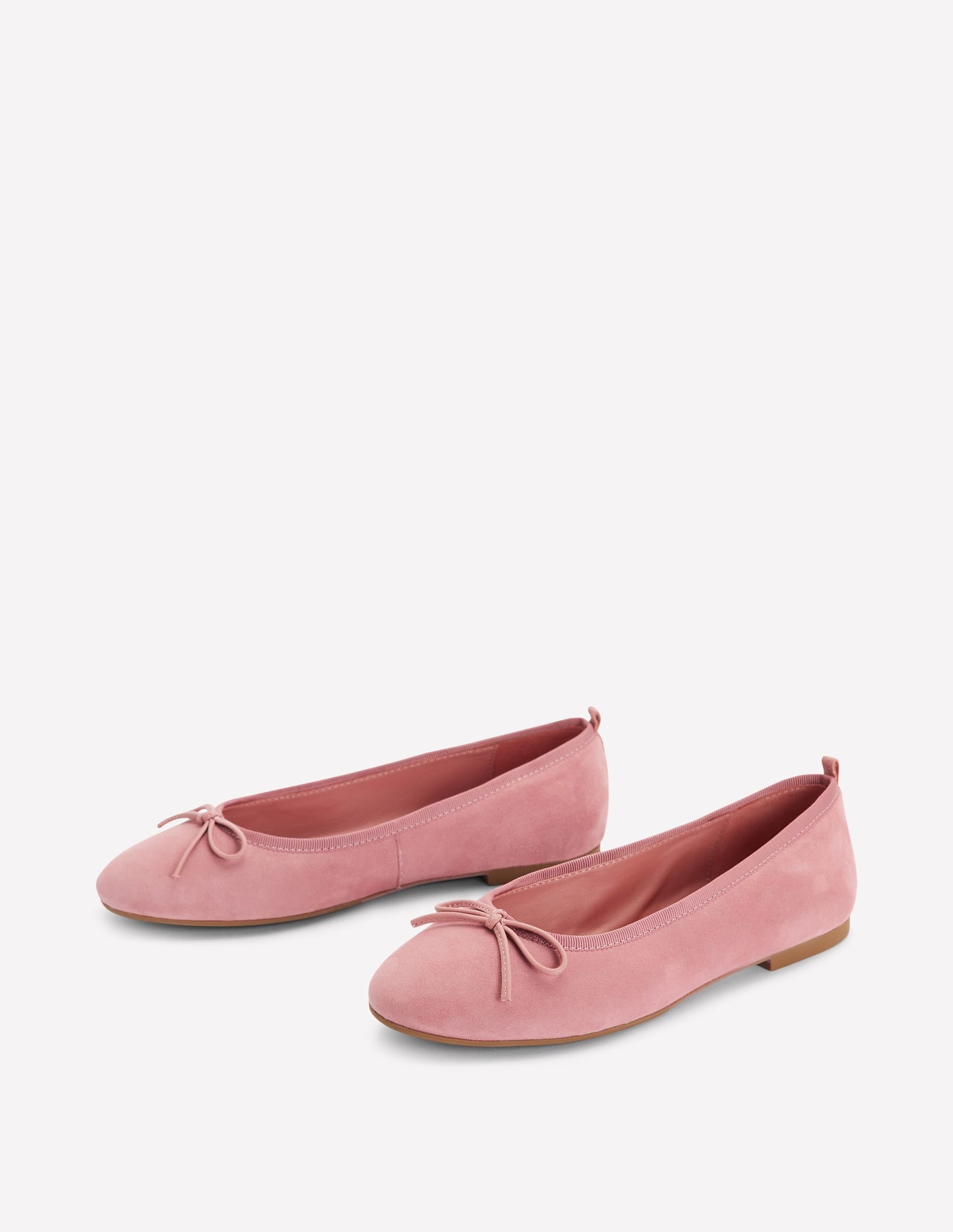 Patti Round Toe Ballet Flats-Blush