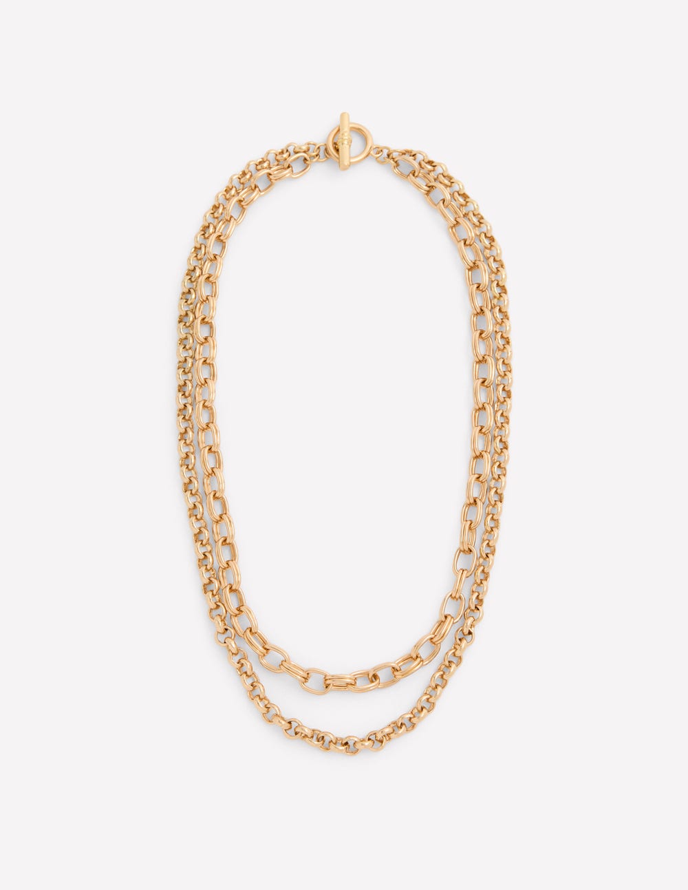 Chain Layer Necklace-Gold