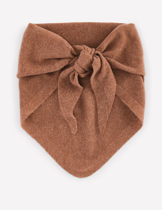 Cashmere Neckerchief-Gingerbread