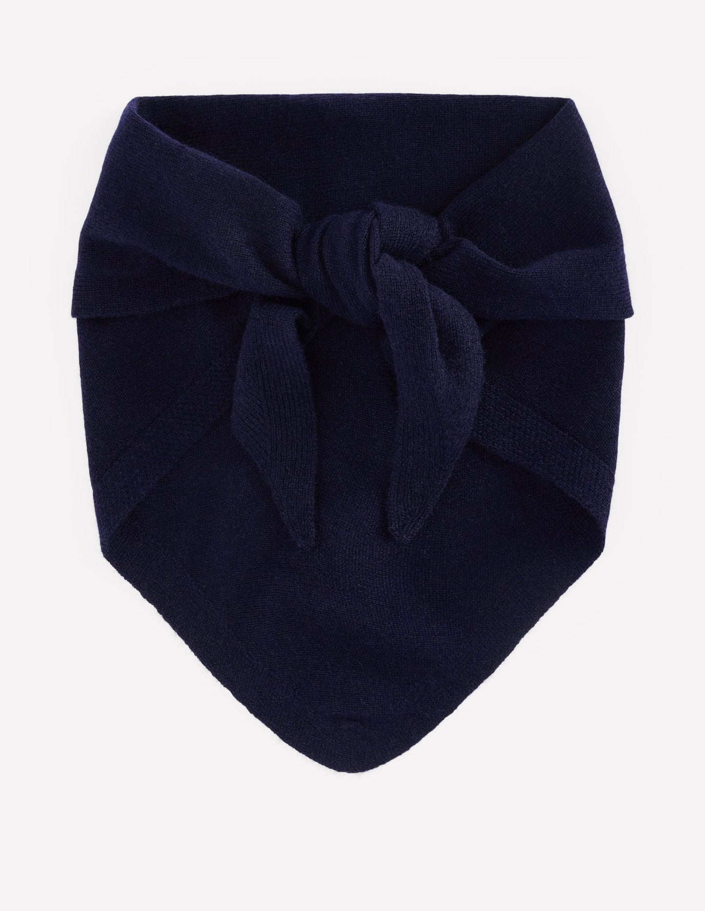 Cashmere Neckerchief-Navy