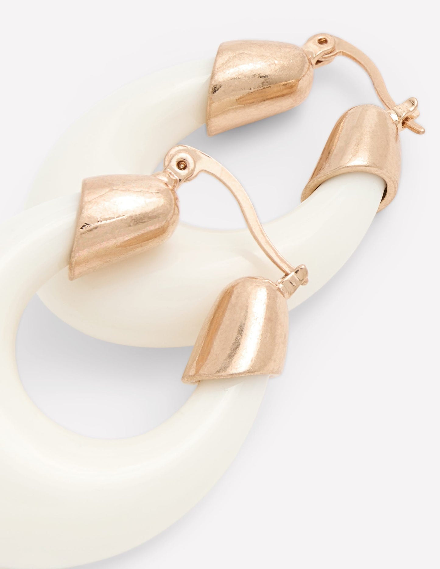 Curved Resin Hoops-Ivory