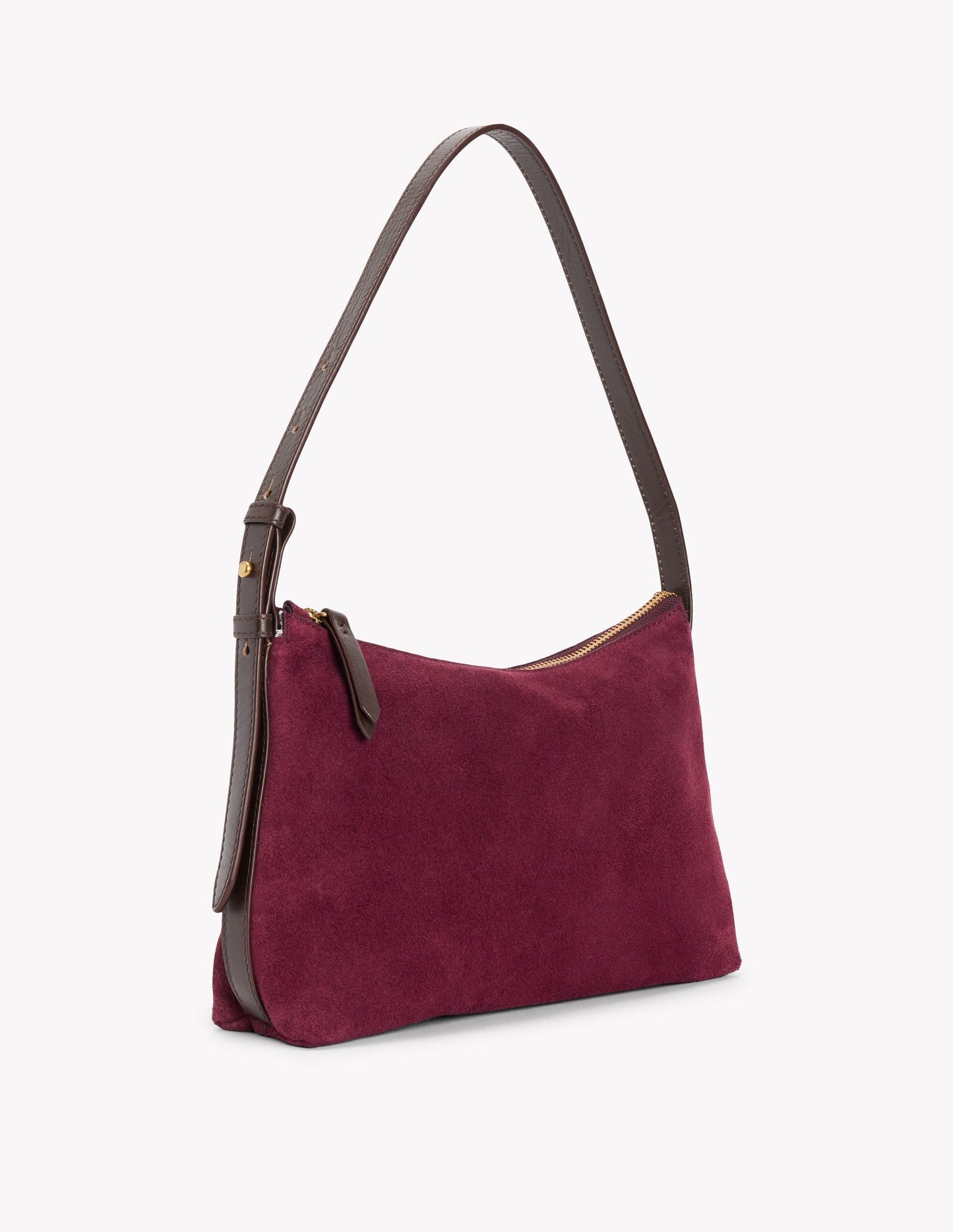 Allegra Slouchy Small Bag-Burgundy