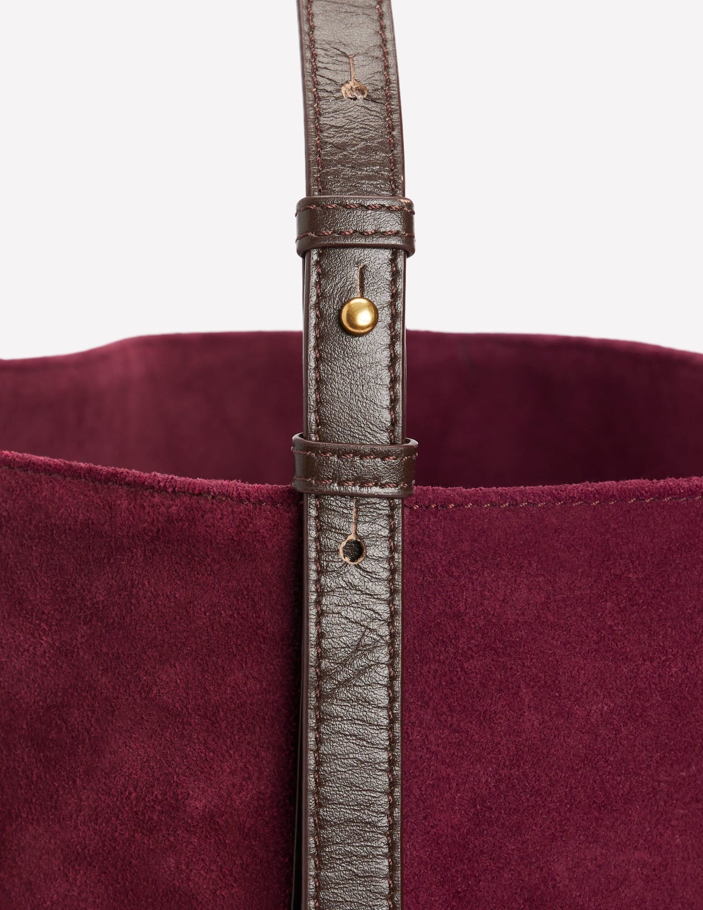 Allegra Medium Slouchy Tote-Burgundy