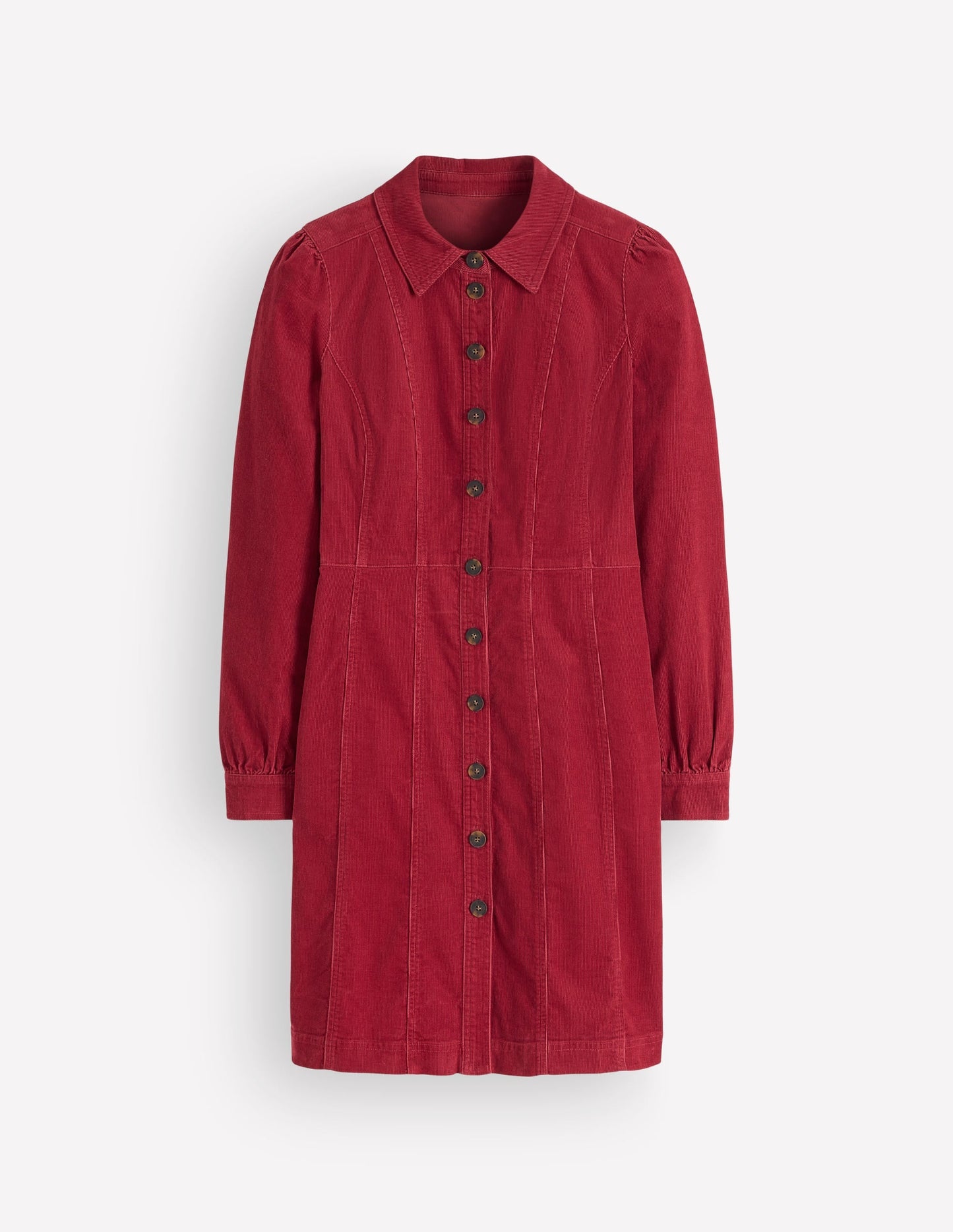 Rhoda Cord Short Dress-Red Earth