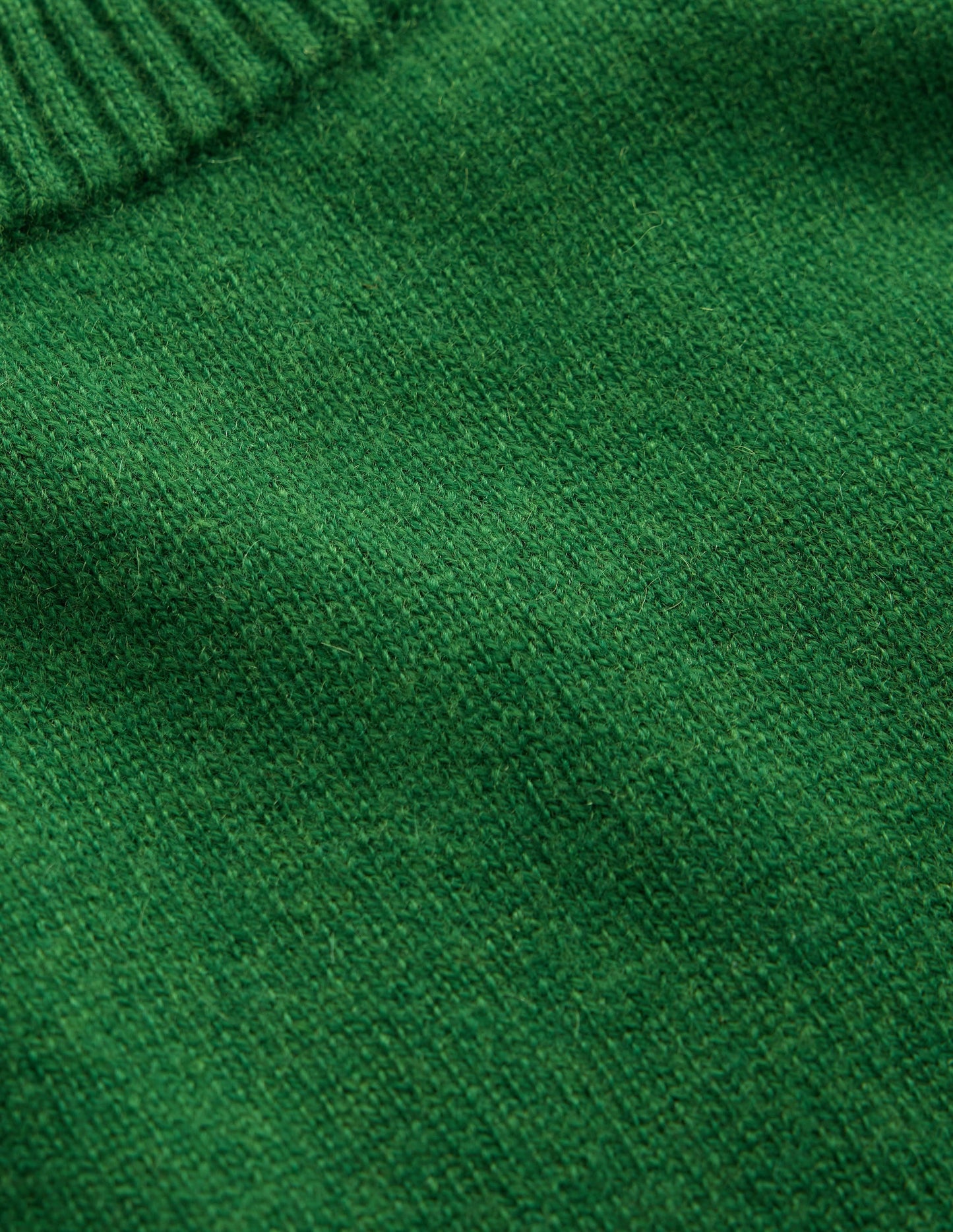 Elsie Cashmere Crew T-shirt-Fresh Green