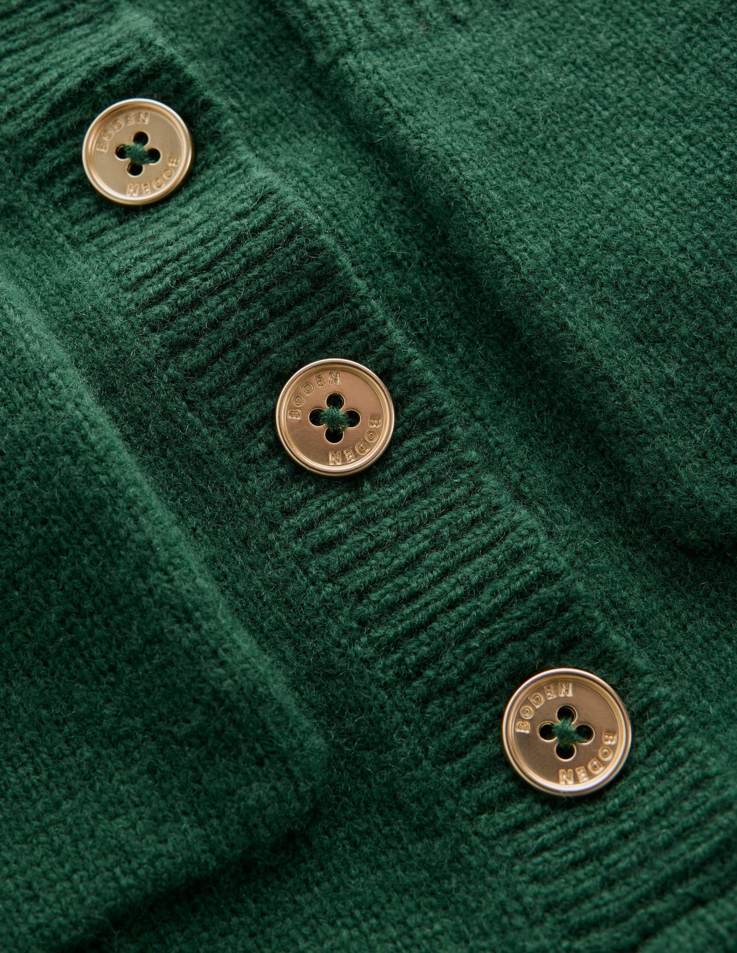 Marianne Merino Wool Jumper-Hunter Green