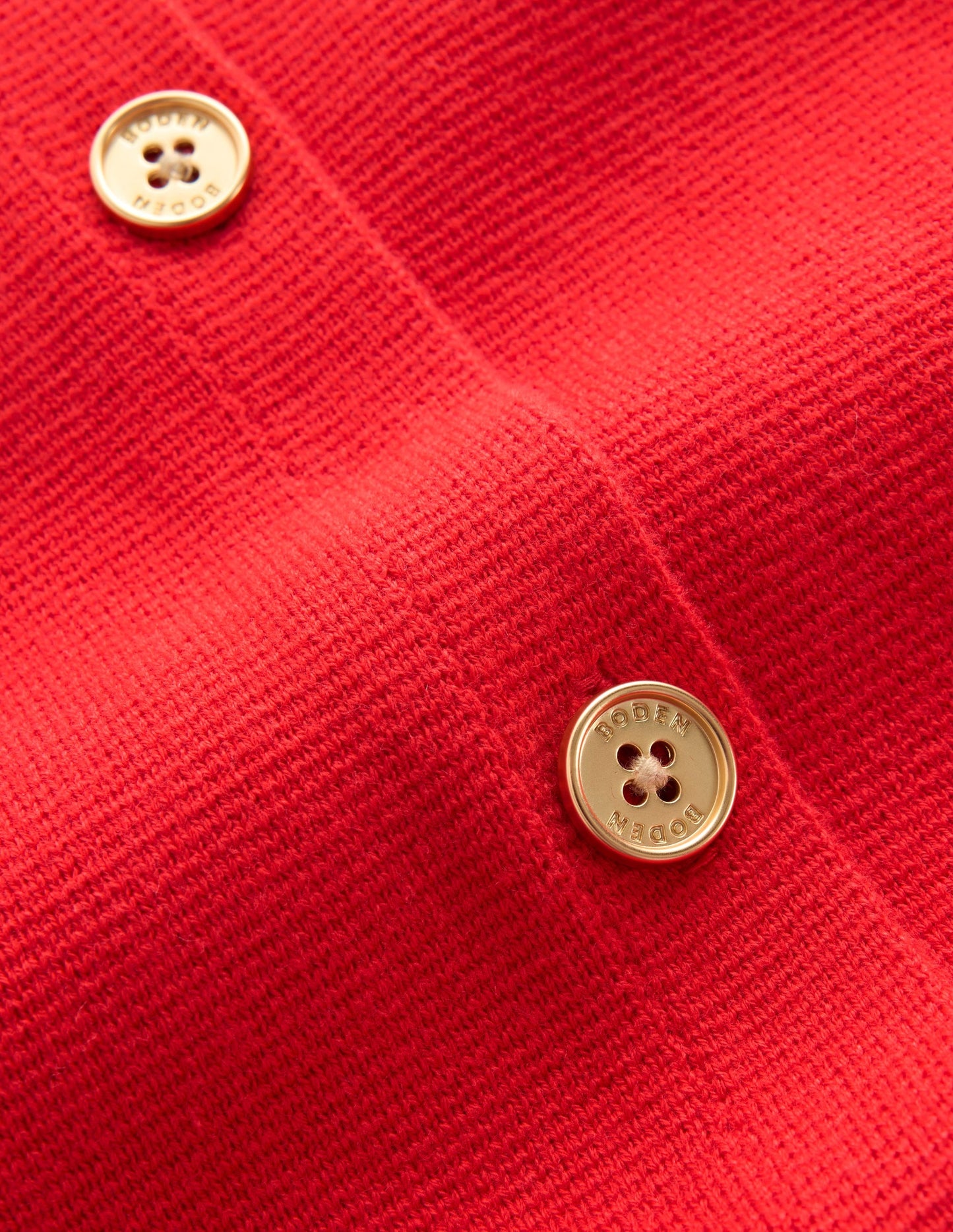 Crew Milano Knit Waistcoat-Poppy Red