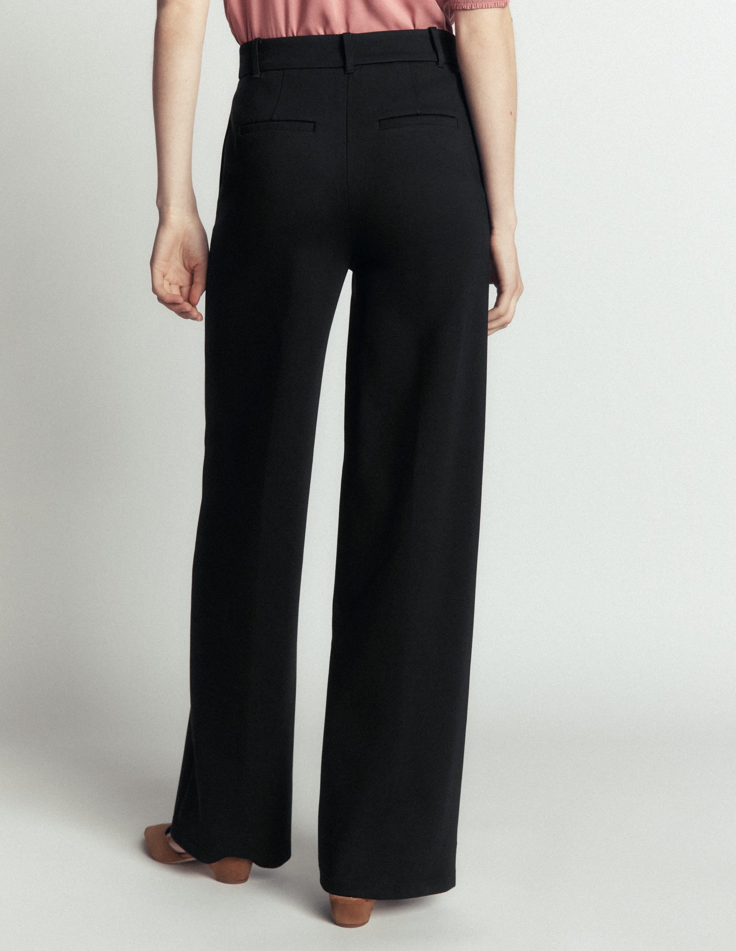 Belgravia Ponte Trousers-Black