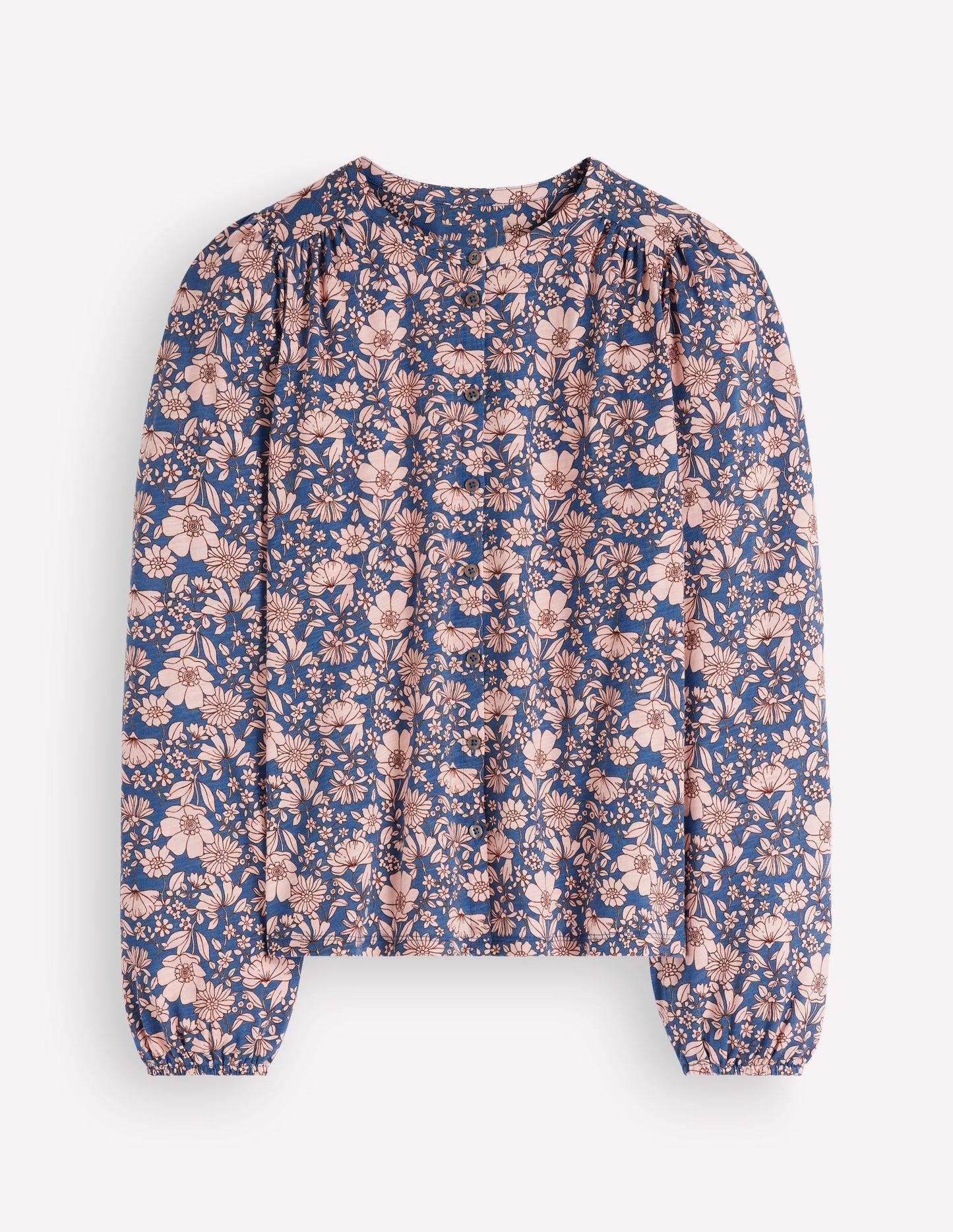 Ara Jersey Shirt-Floral Field