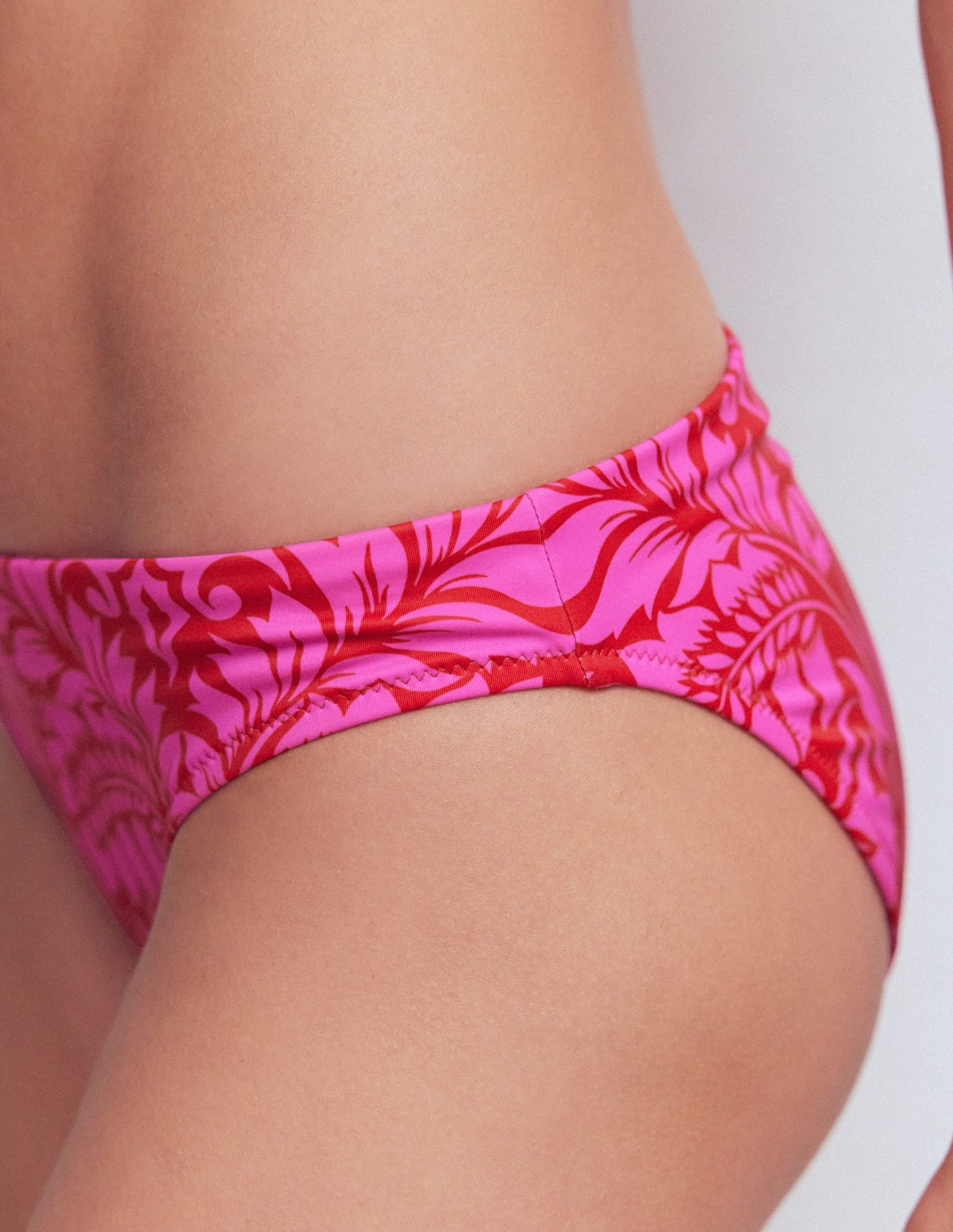 Classic Bikini Bottoms-Salsa, Ornamental Foliage