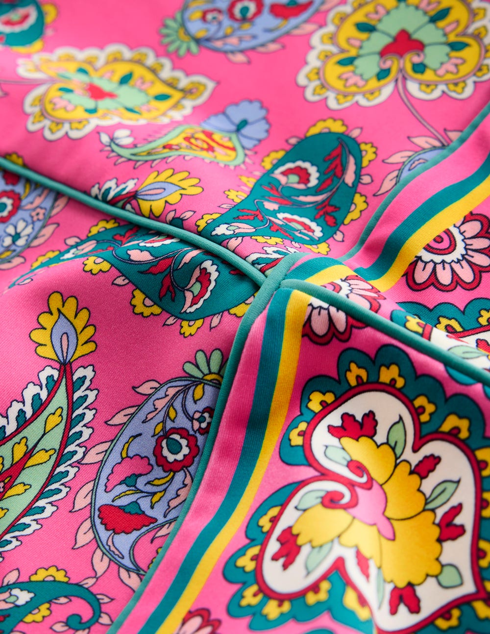 Rhodes Cup Sized Swimsuit-Sangria Sunset, Paisley