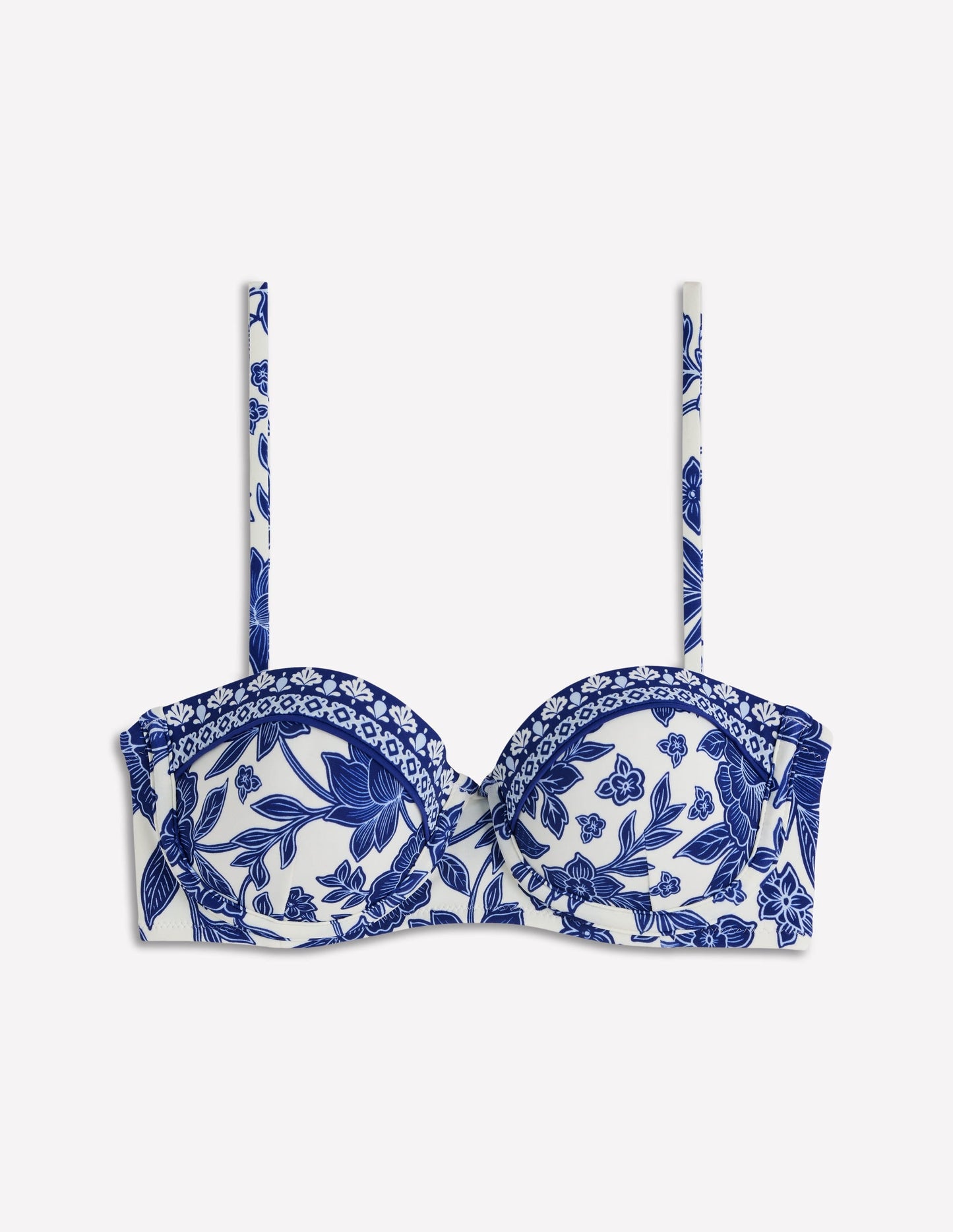 Rhodes Cup Sized Bikini Top-Mazarine Blue, Tigers Paradise