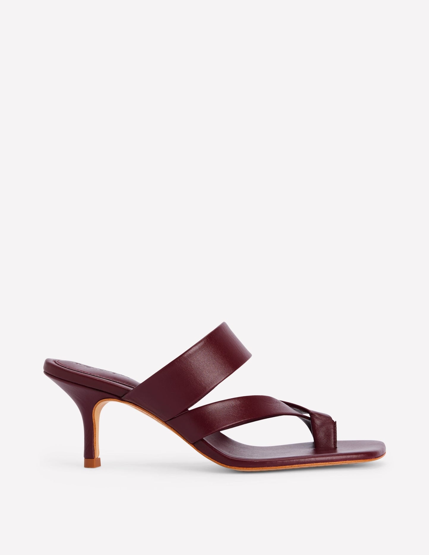 Toe Post Kitten Heels-Deep Wisteria