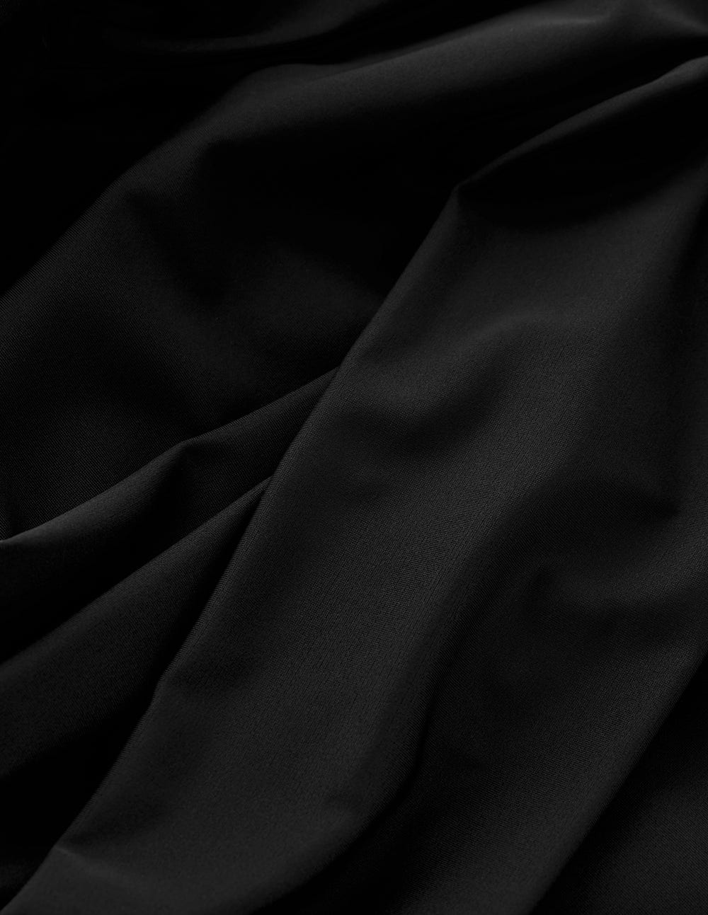 Cannes Cross Wrap Swimsuit-Black