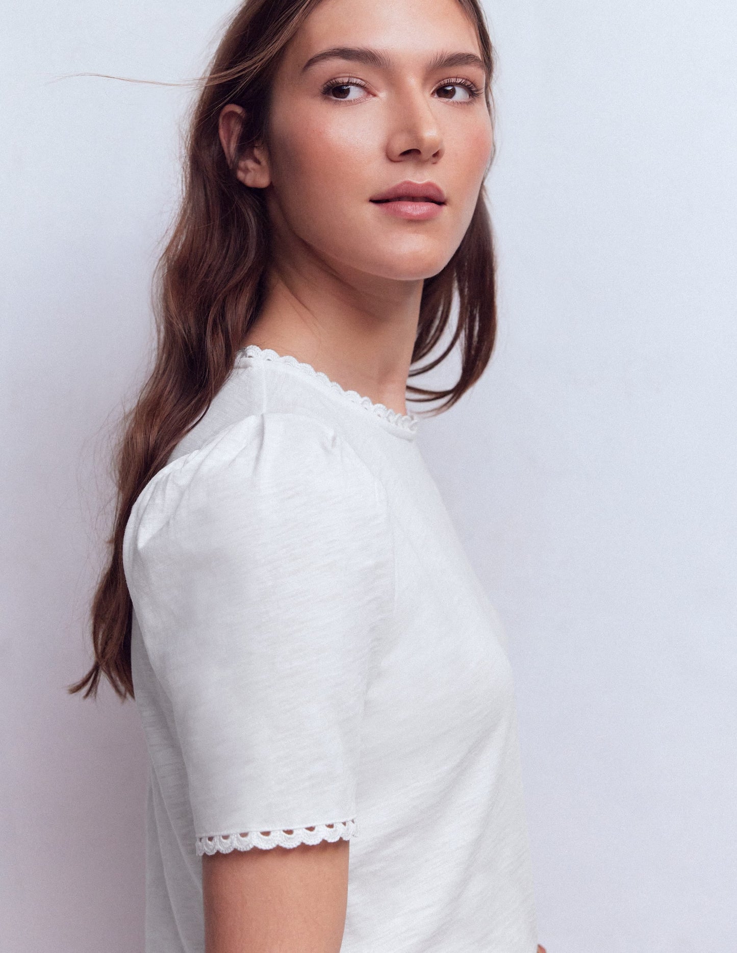 Ali Trim T-shirt-White