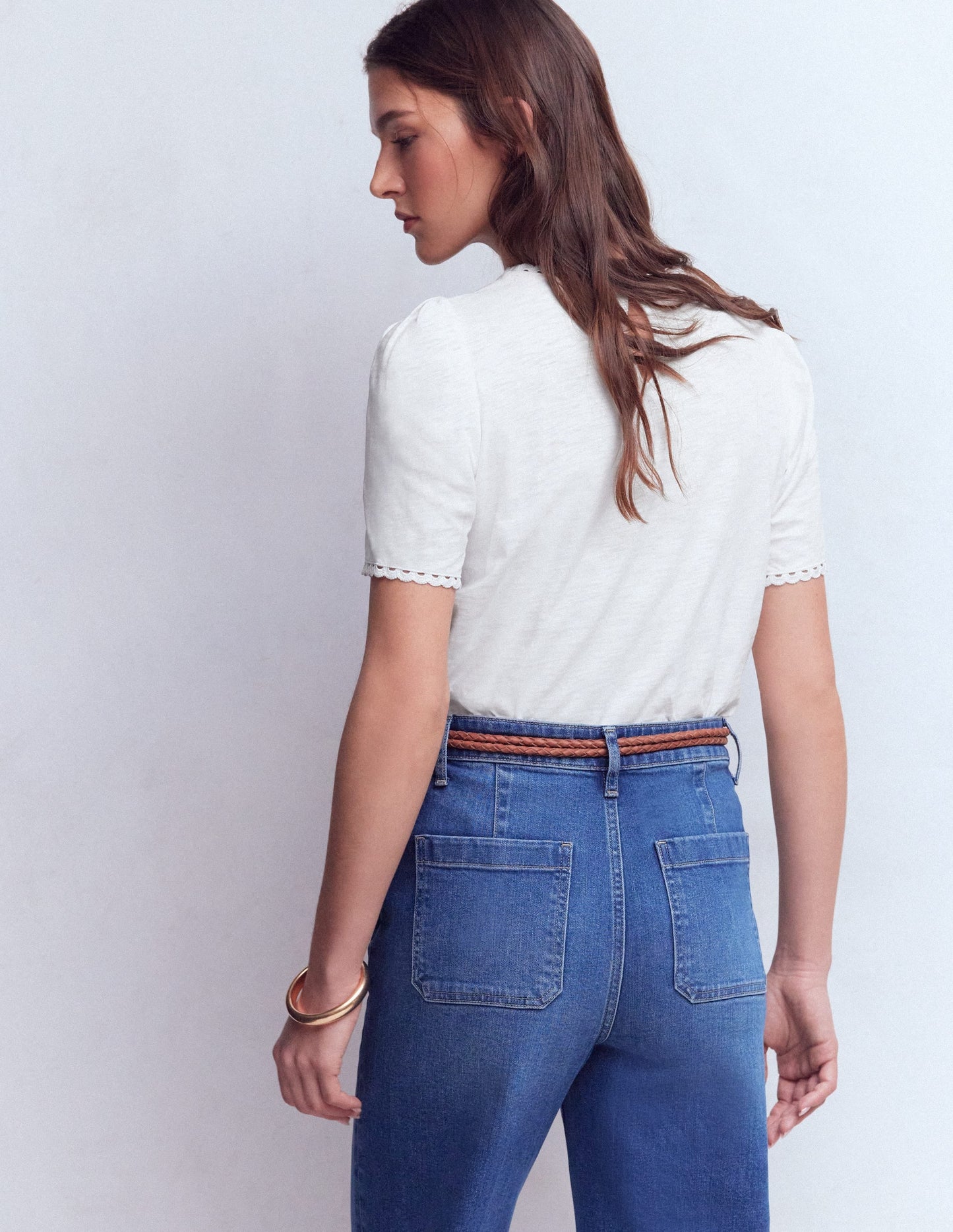 Ali Trim T-shirt-White