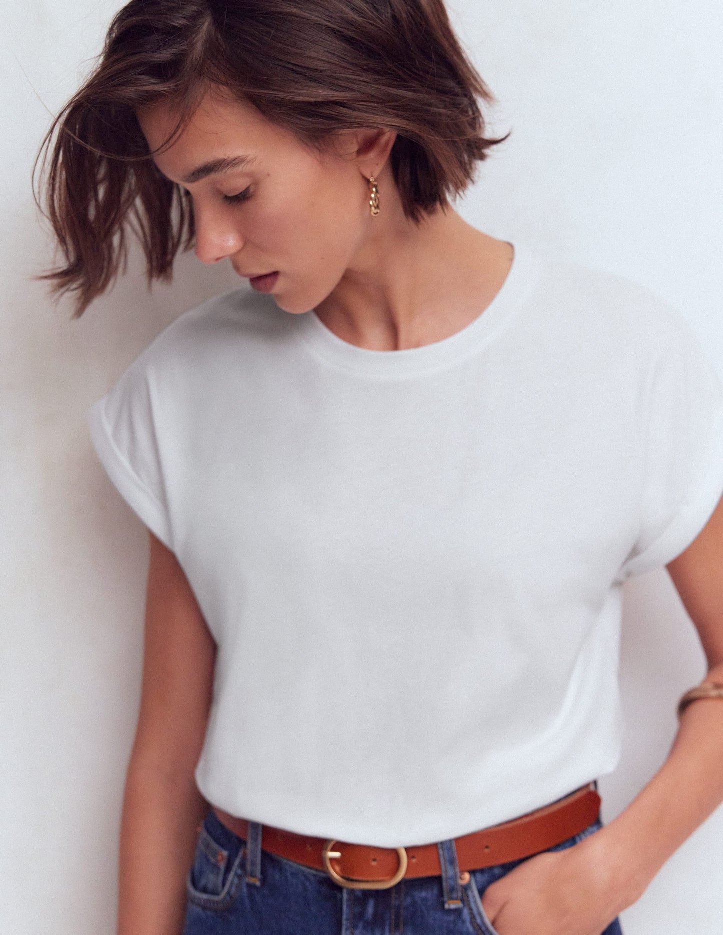 Turn Back T-shirt-White