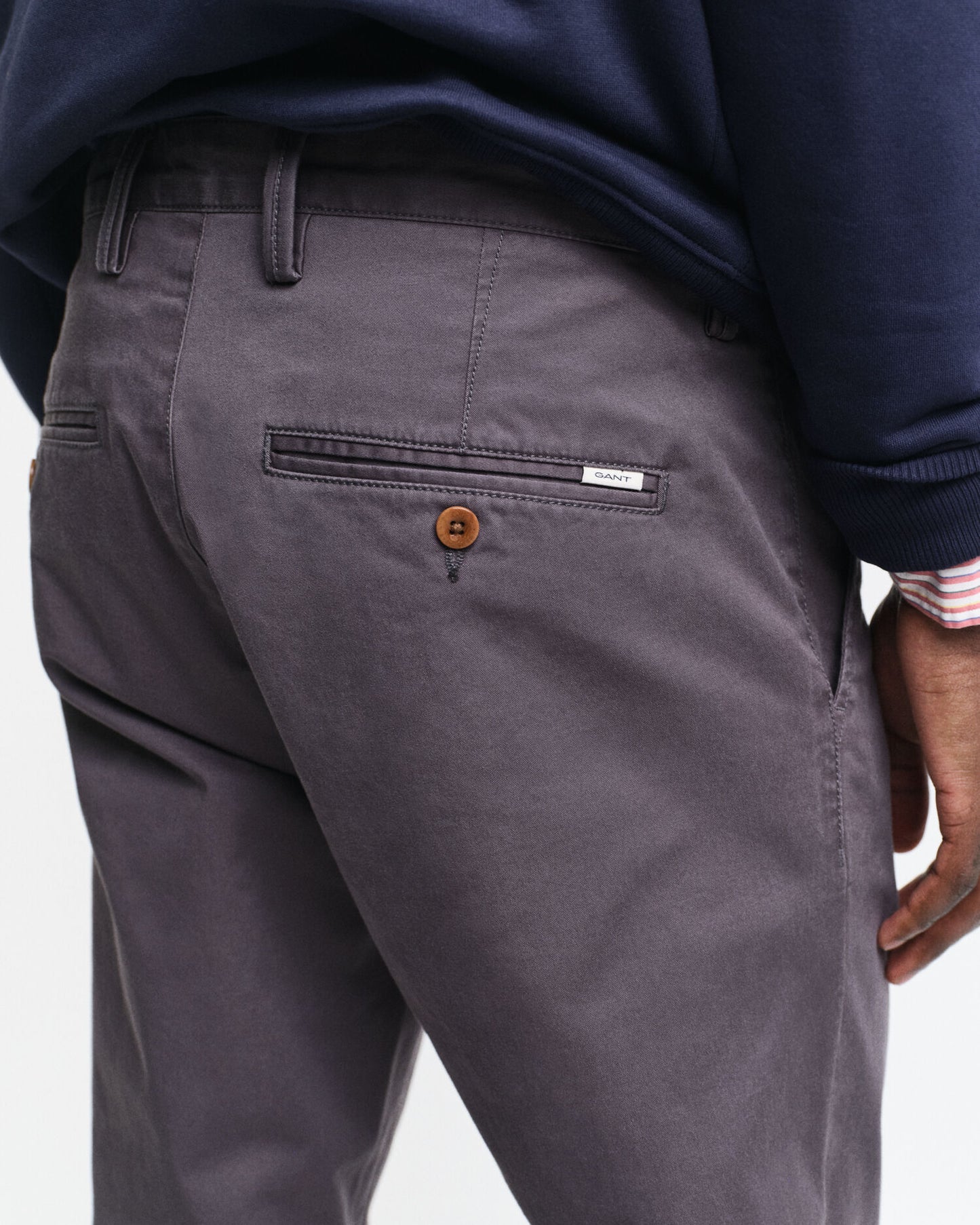 Schmale Twill-Chino