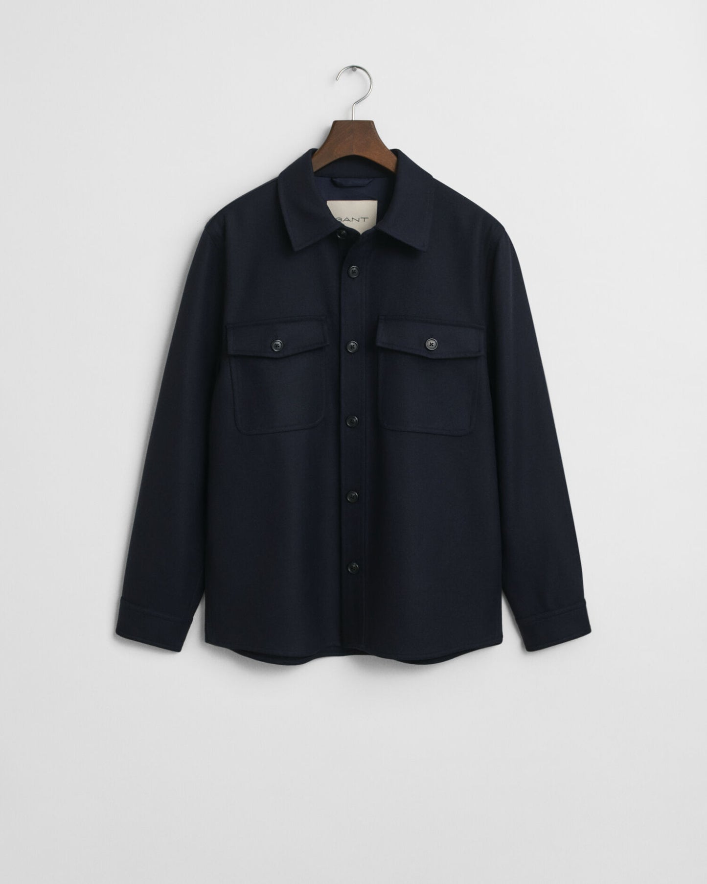 Overshirt aus Wollmischung im Regular Fit