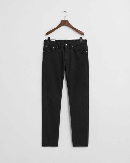 Slim-Fit-Jeans aus weichem Twill