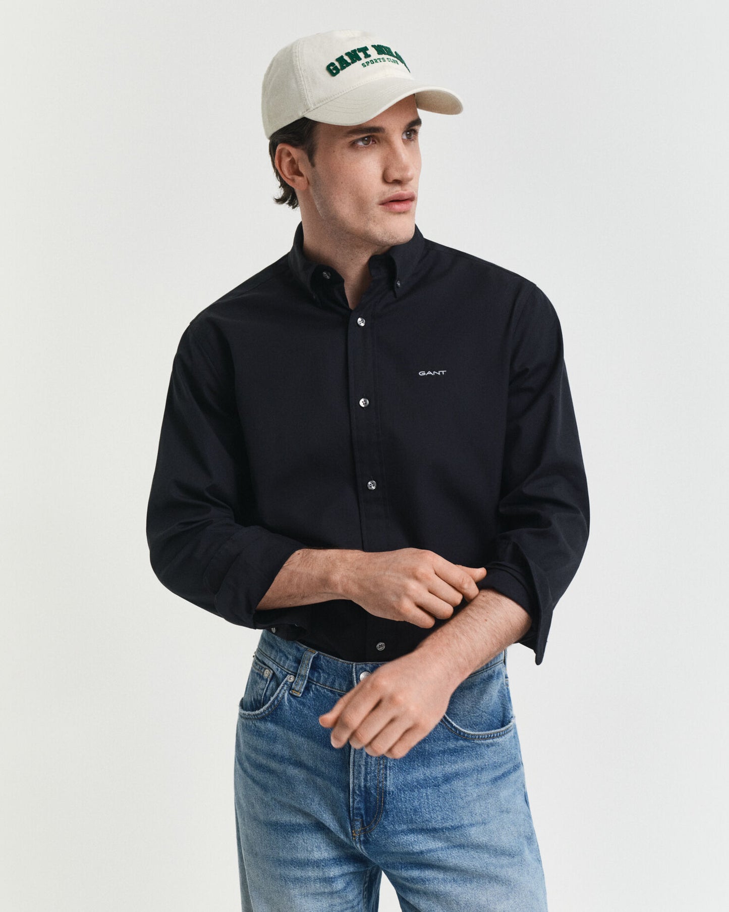 Regular Fit Pinpoint Oxford-Hemd