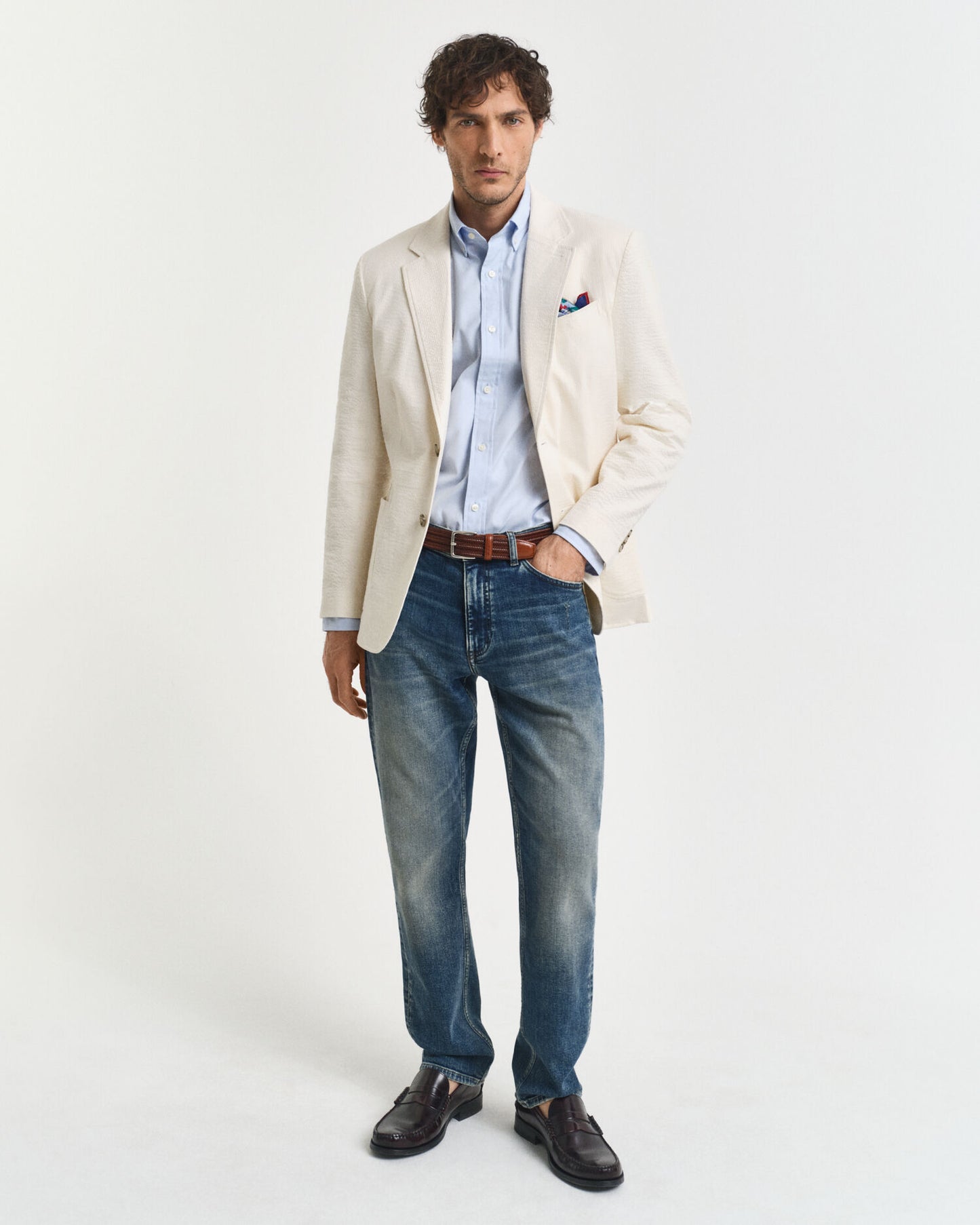 Regular Fit Oxford-Hemd aus Pinpoint-Gewebe
