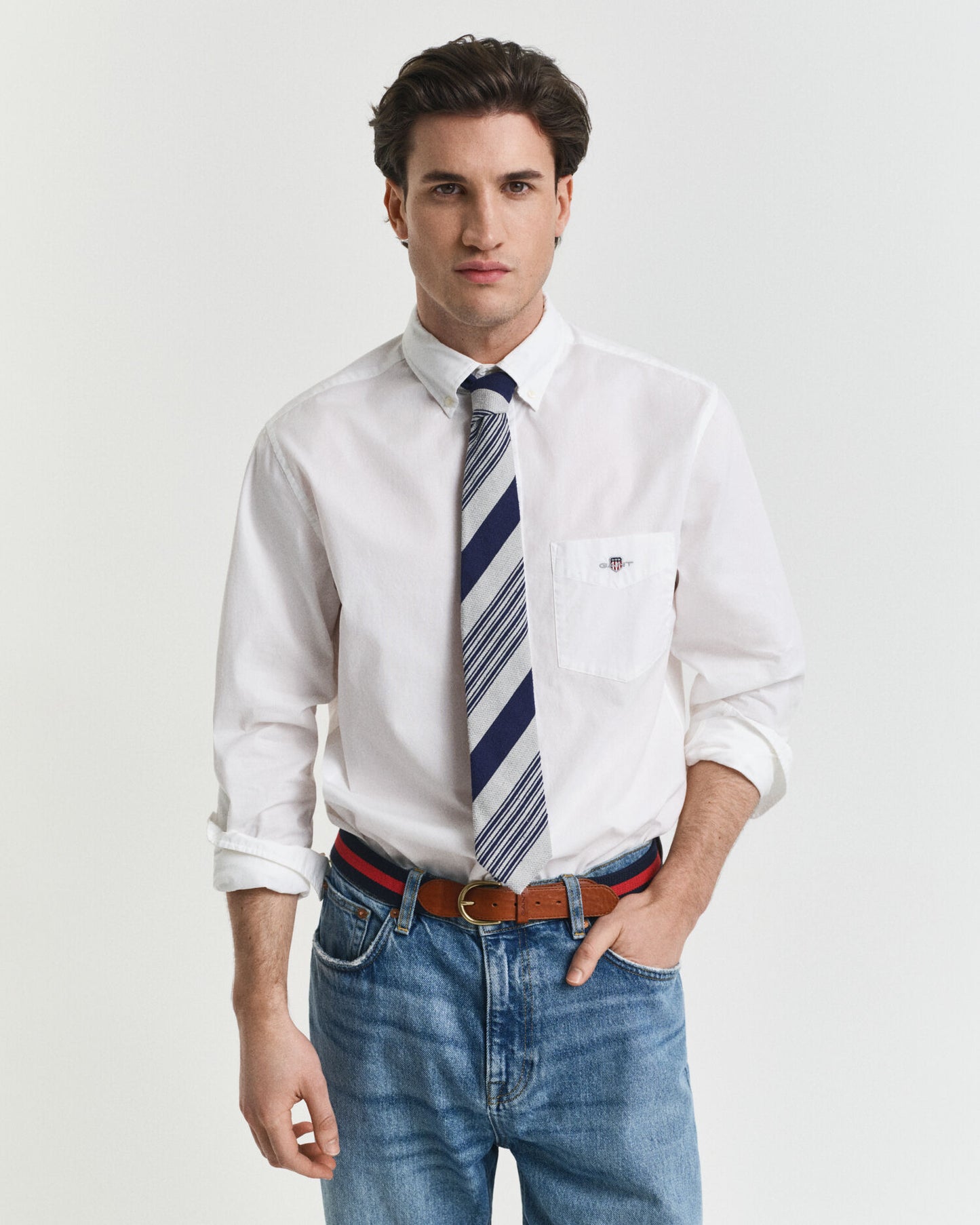 Regular Fit Popelinehemd