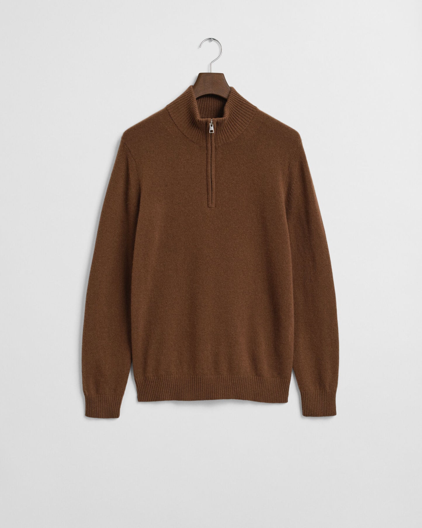 Kaschmir-Half-Zip-Pullover