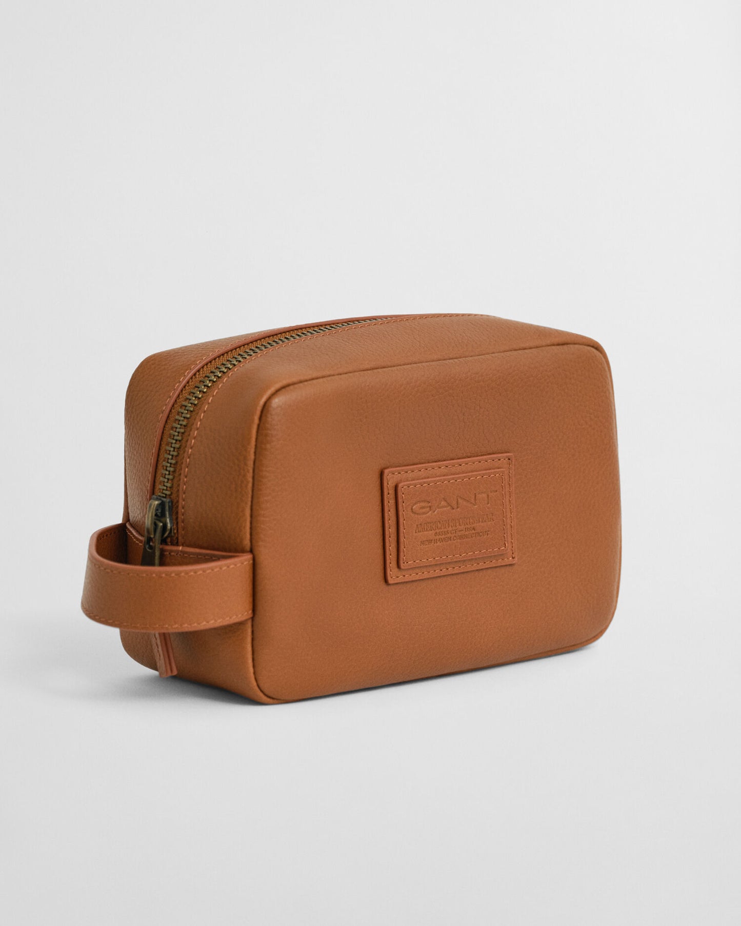 Kulturbeutel aus Leder