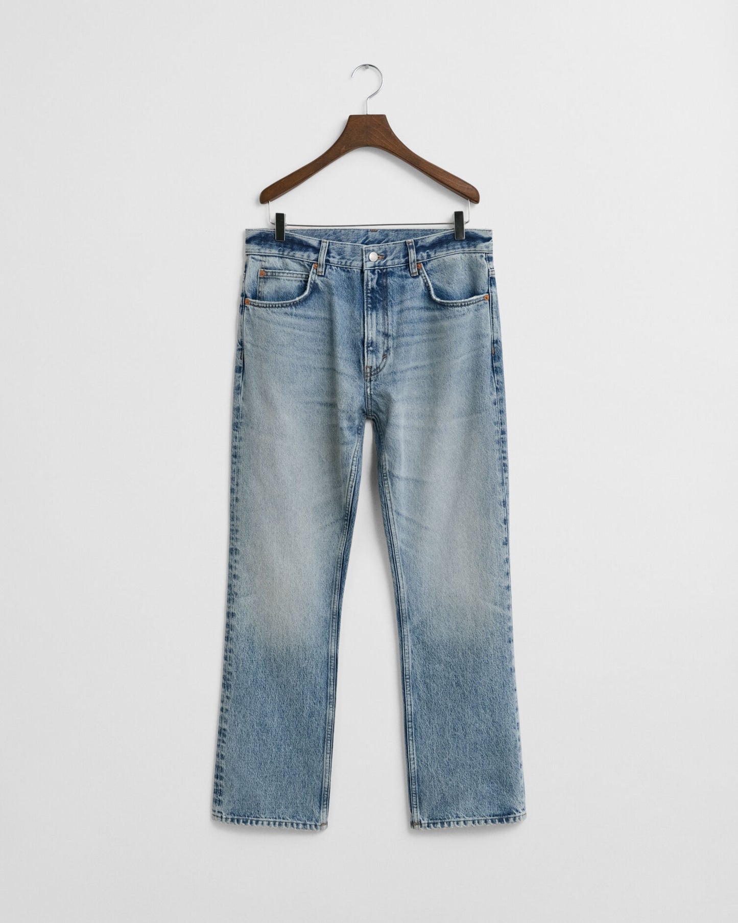 Vintage-Bootcut-Jeans im Washed-Look