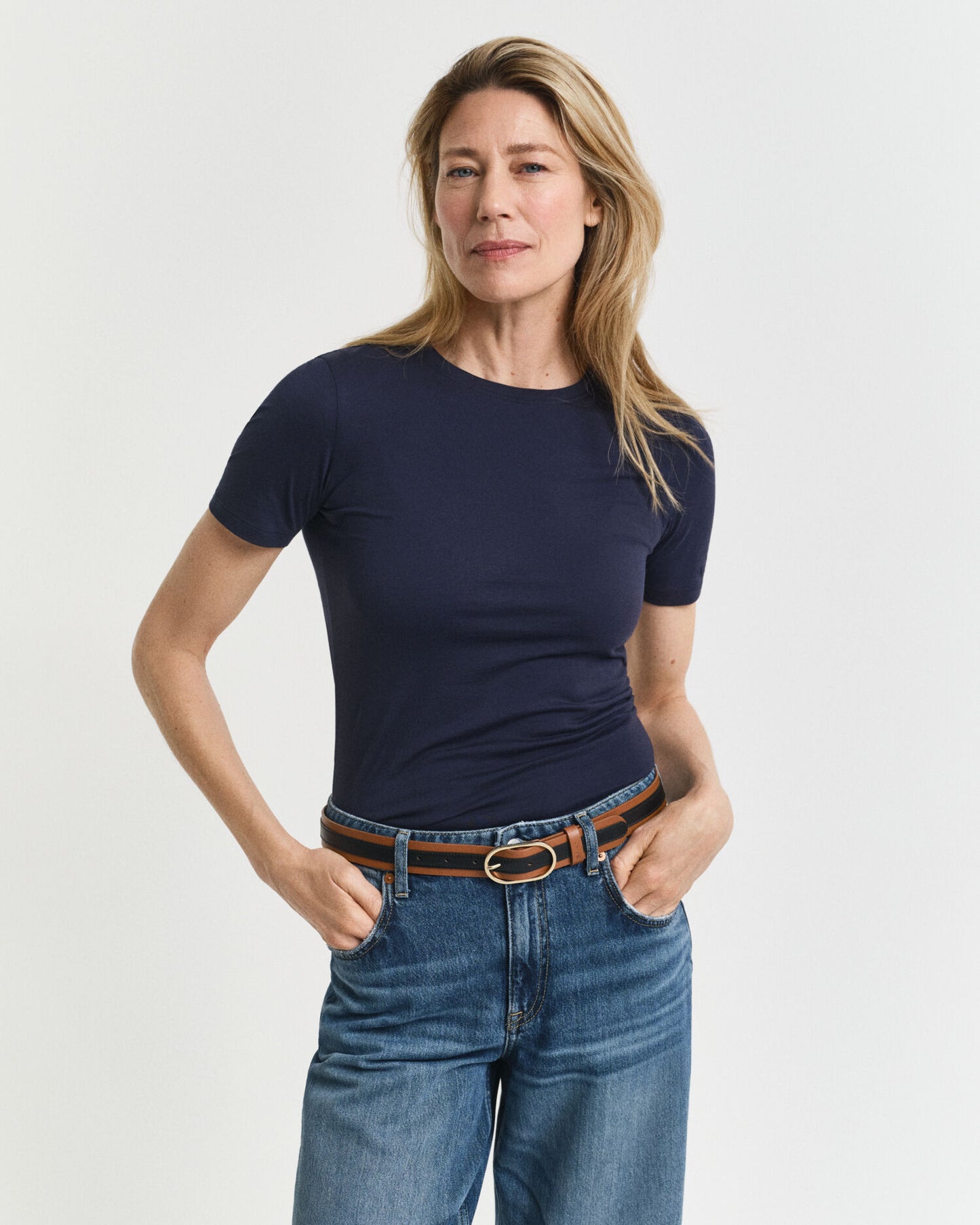 Leichtes Baumwoll-T-Shirt