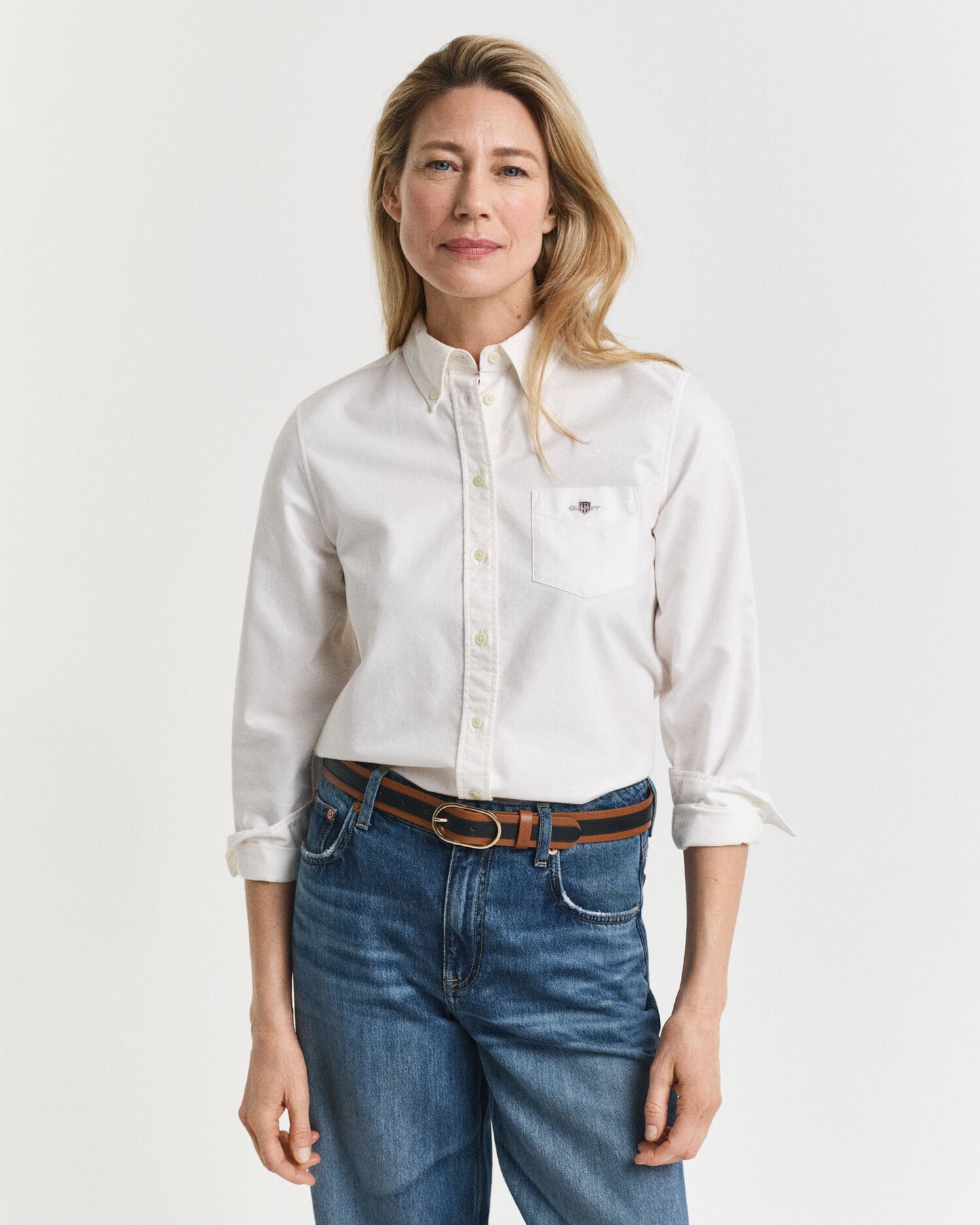 Regular Fit Klassisches Oxfordhemd