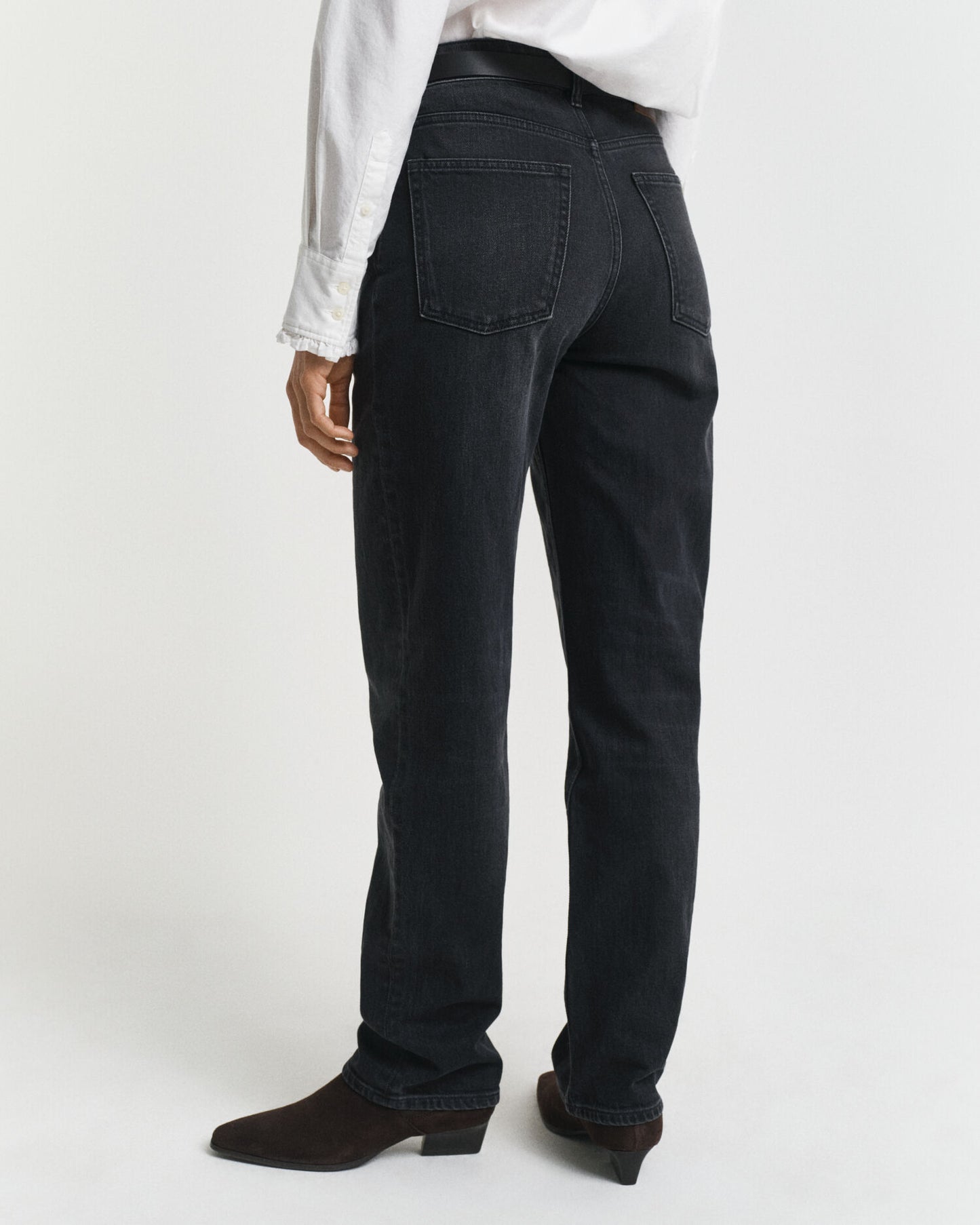 Stretch-Jeans mit geradem Bein