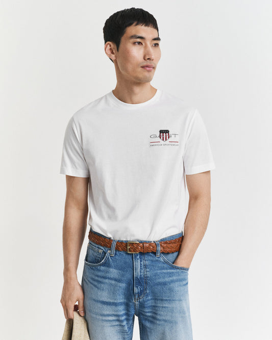 Besticktes Archive Shield T-Shirt