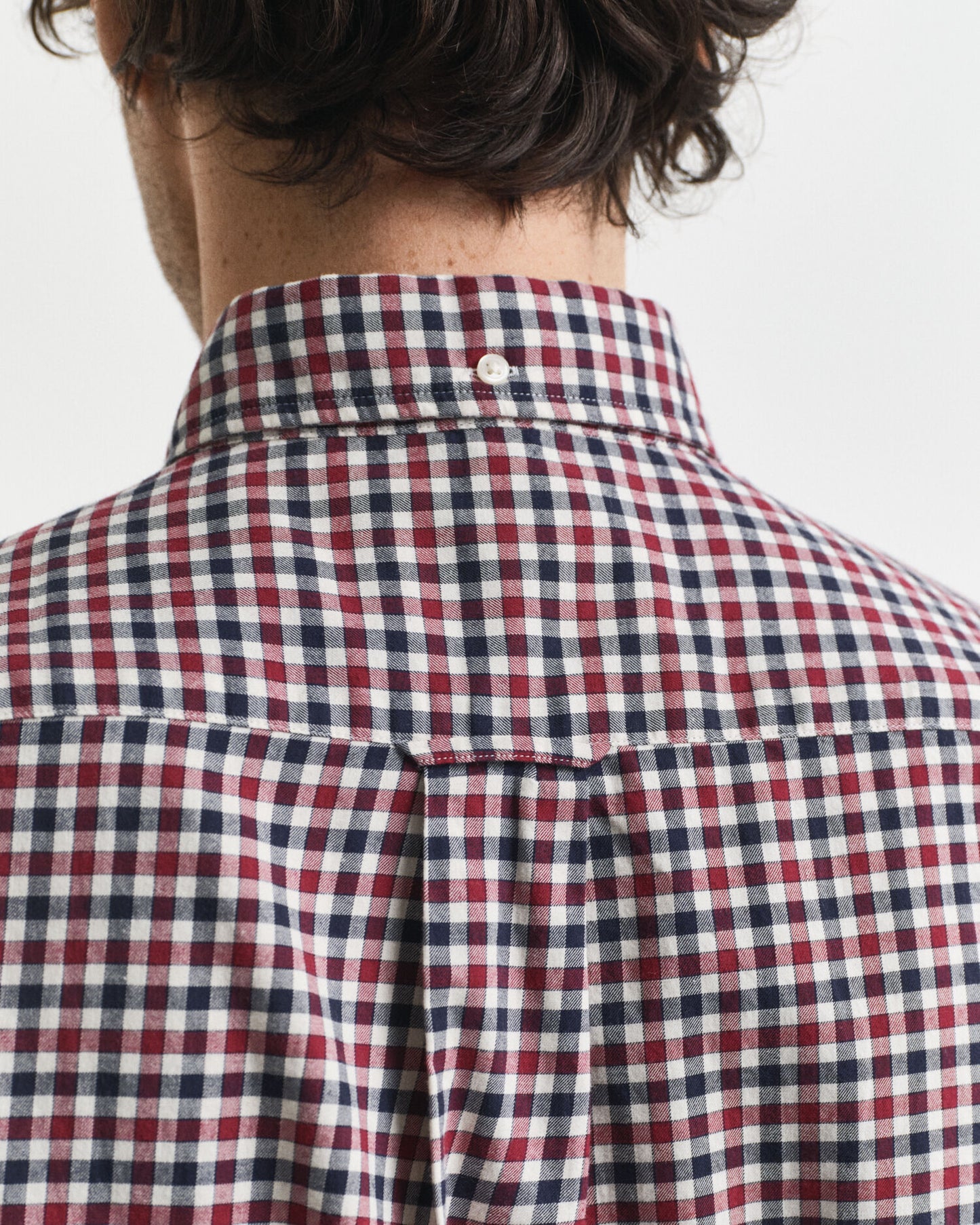 Regular Fit Gingham-Twill-Hemd