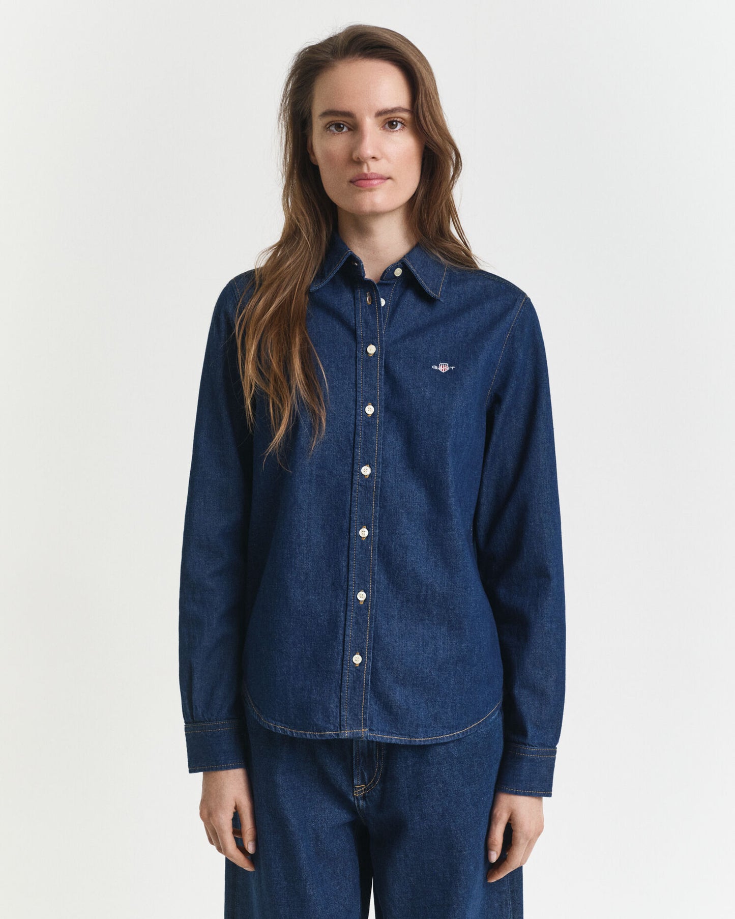 Regular Fit Jeanshemd