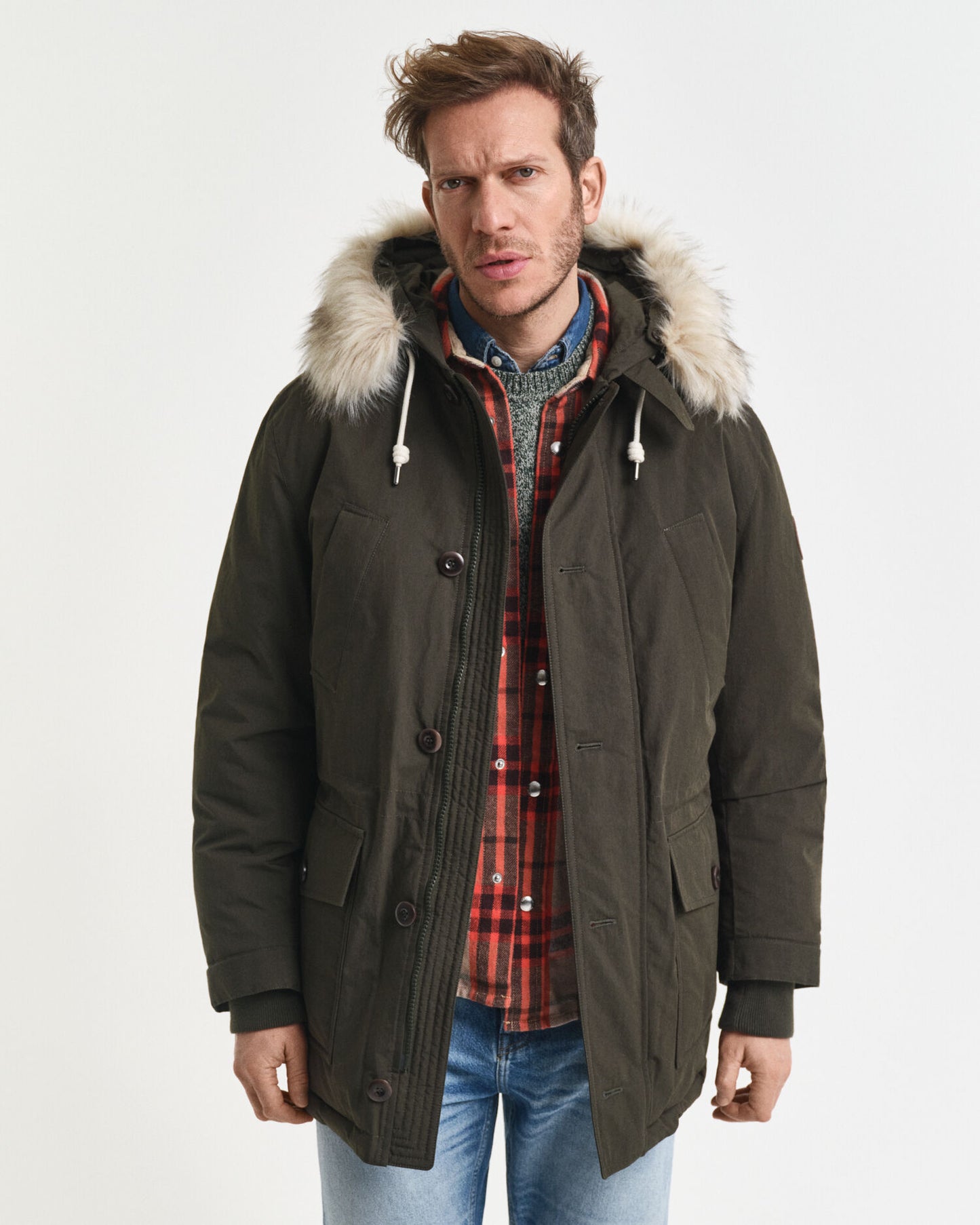 Gepolsterter Parka