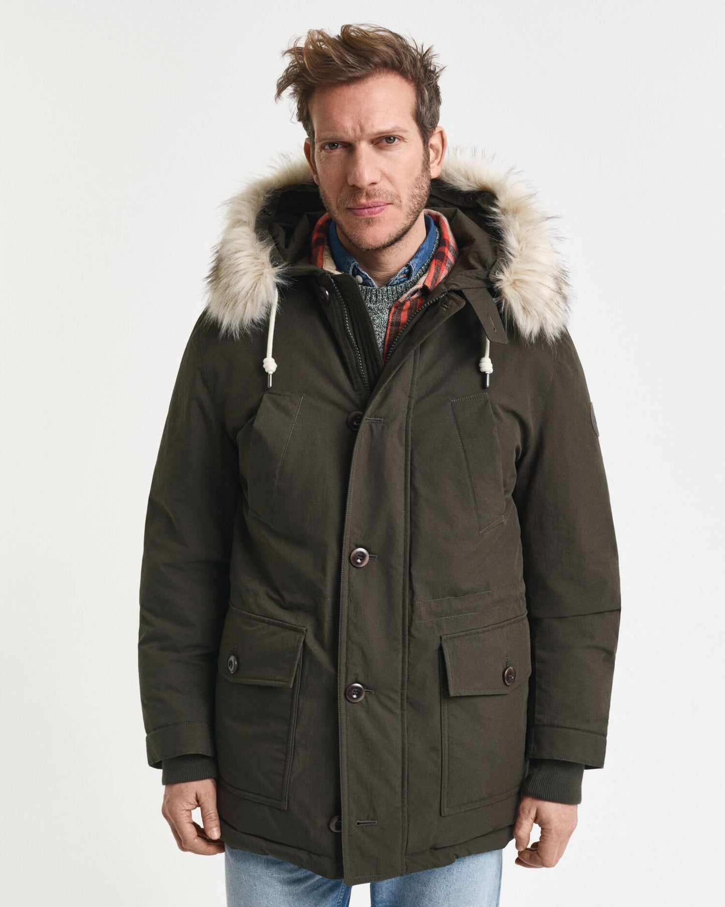Gepolsterter Parka