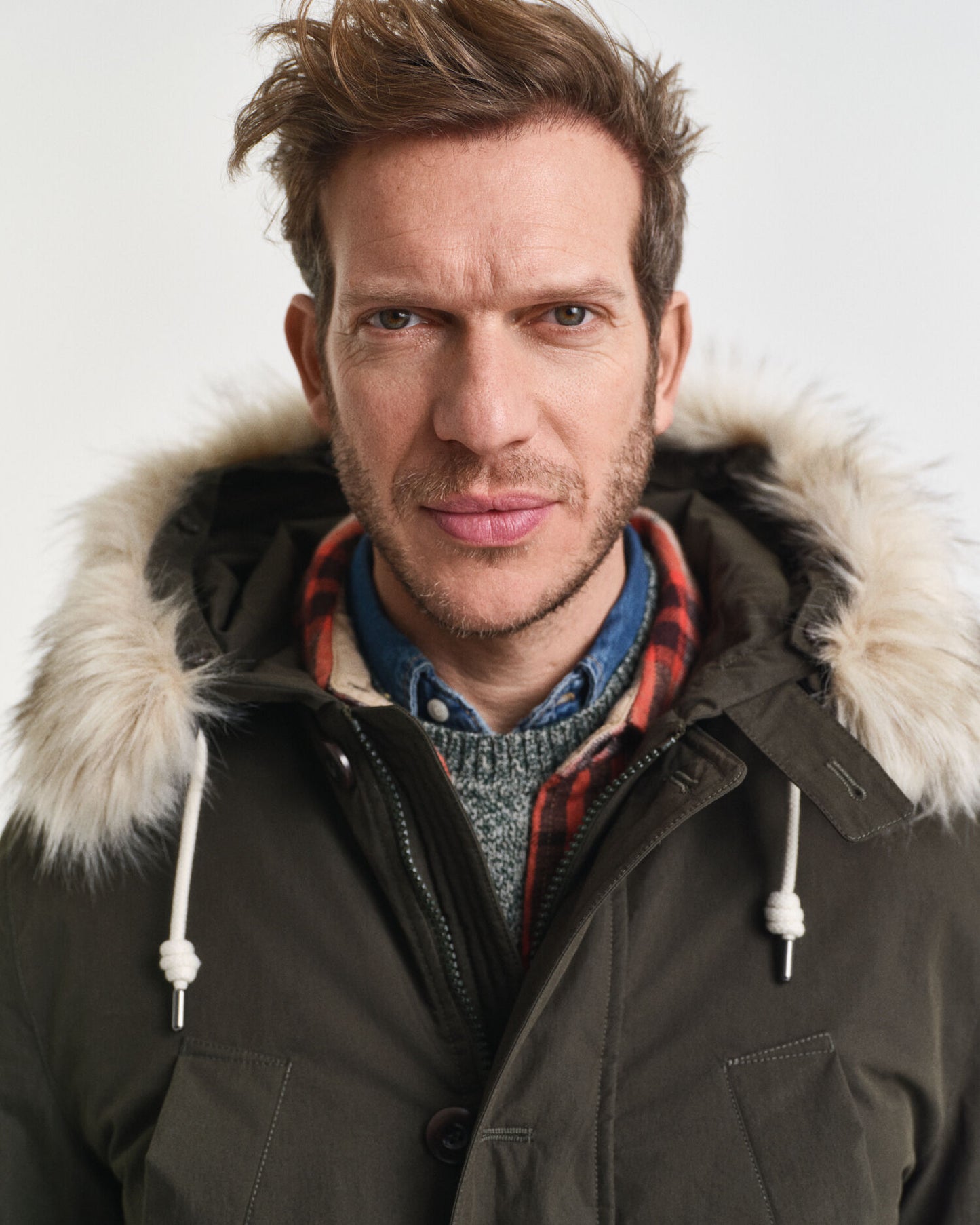 Gepolsterter Parka