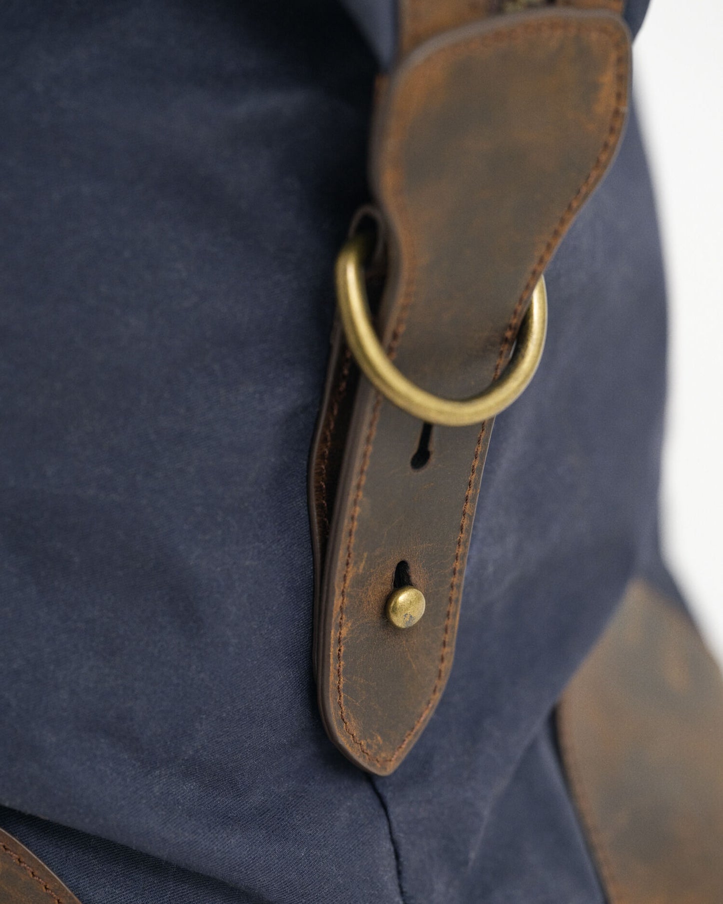Duffelbag aus gewachster Baumwolle