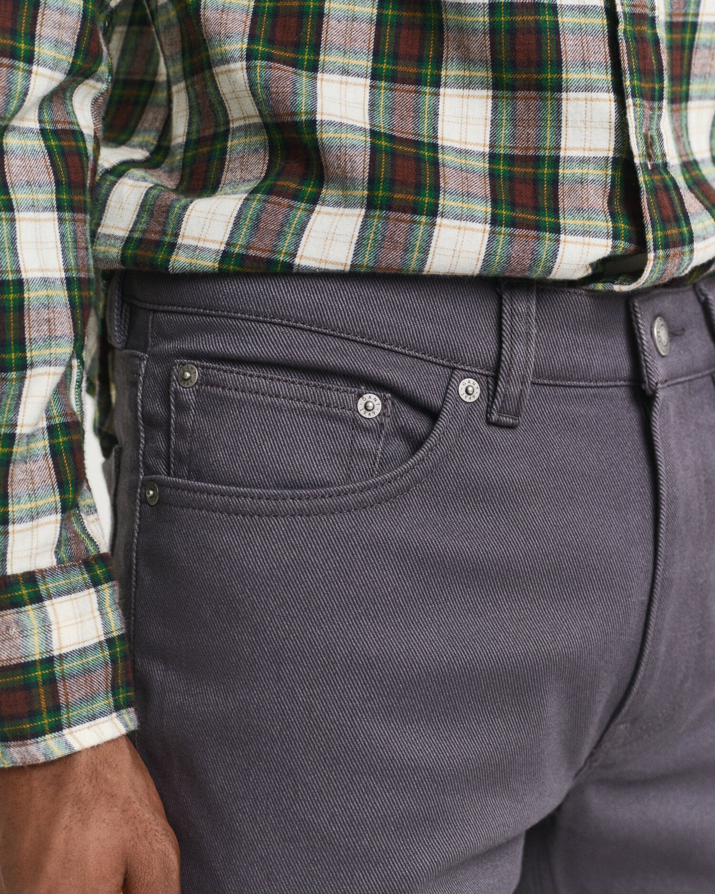 Regular Fit Jeans aus weichem Twill